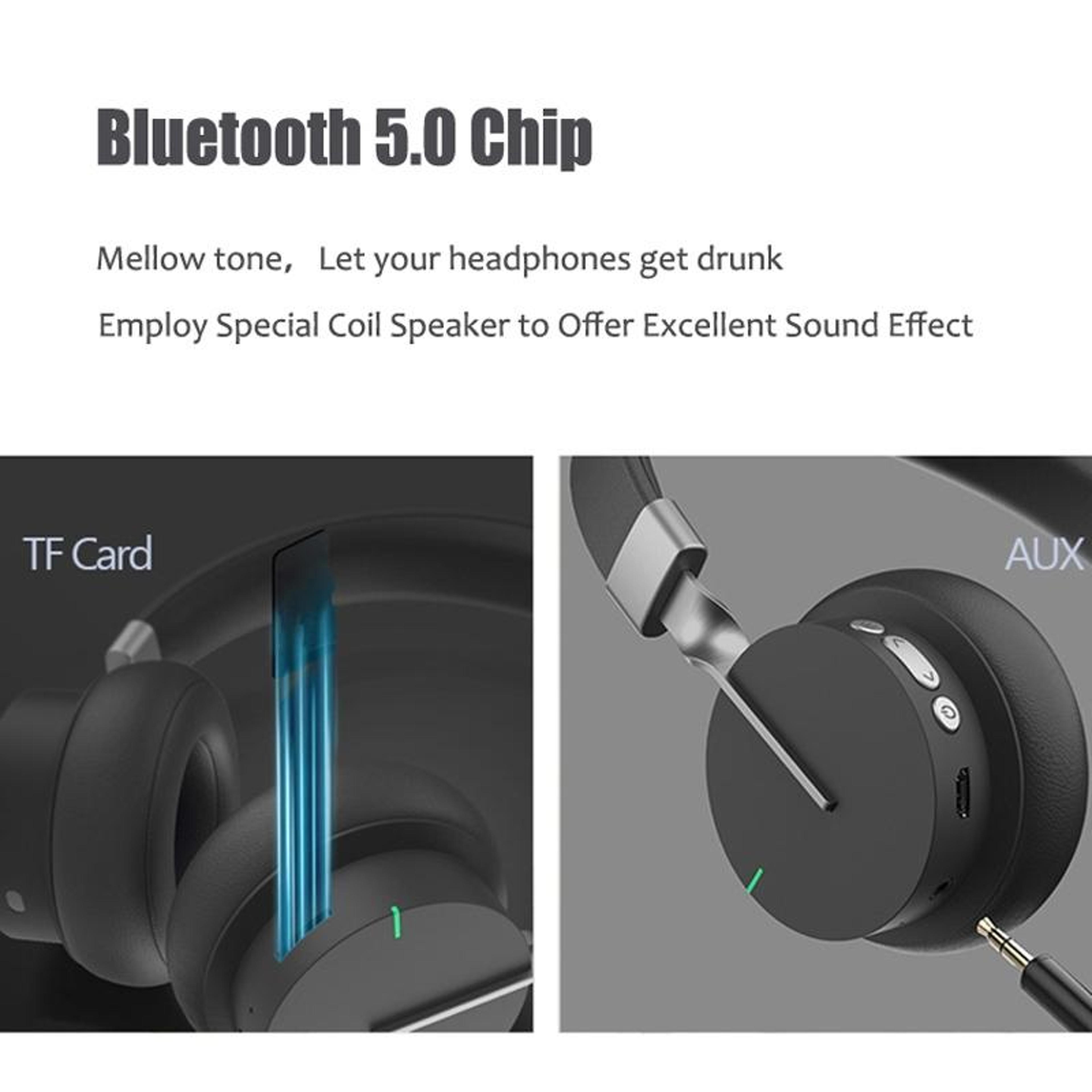 P3 Wireless Bluetooth Gaming Headset With Mic HiFi Stereo Sound  Deep Bass Headphones 3