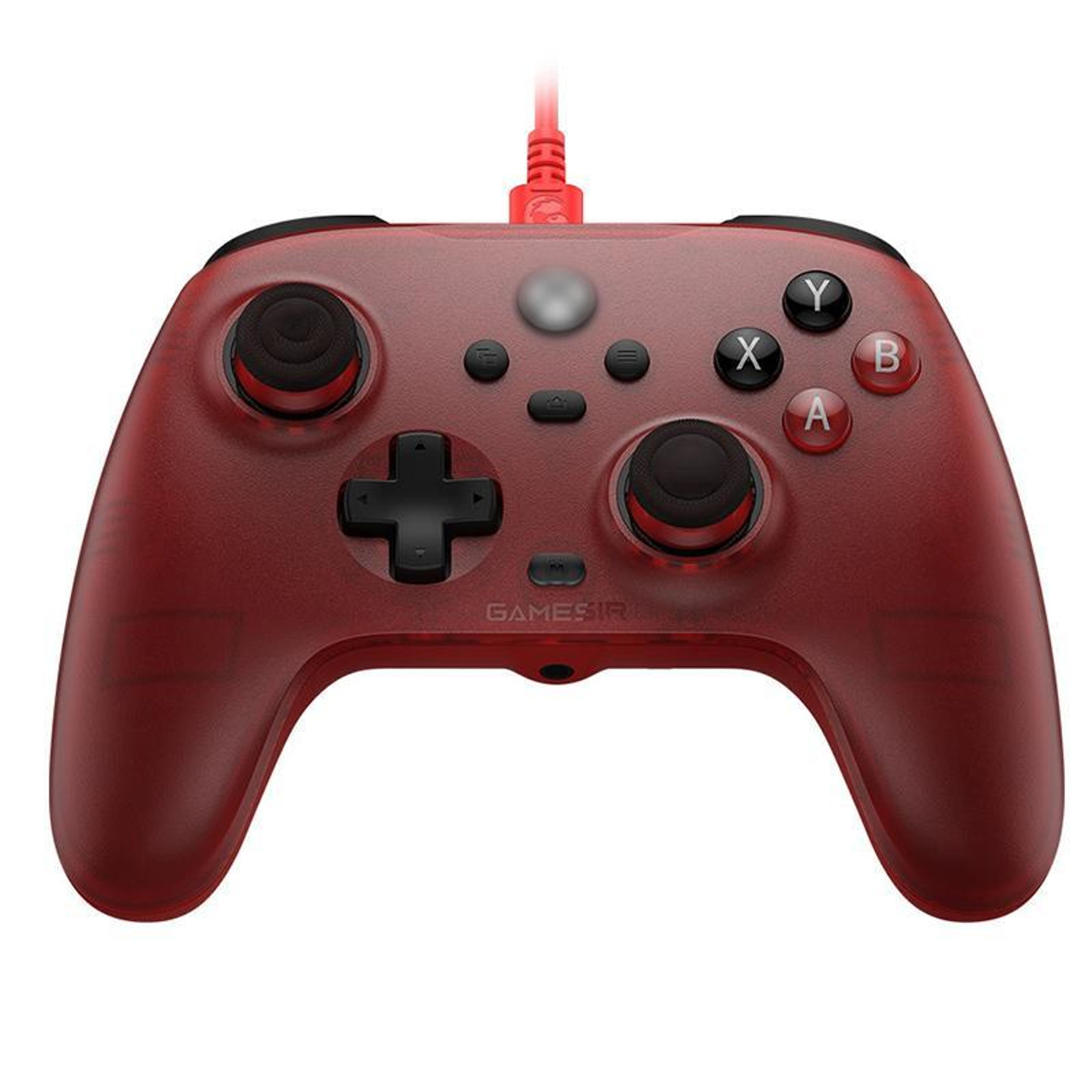 GameSir T7 Wired Xbox Controller With Hall Effect Joysticks For PC Steam And Xbox Series X S Red 4