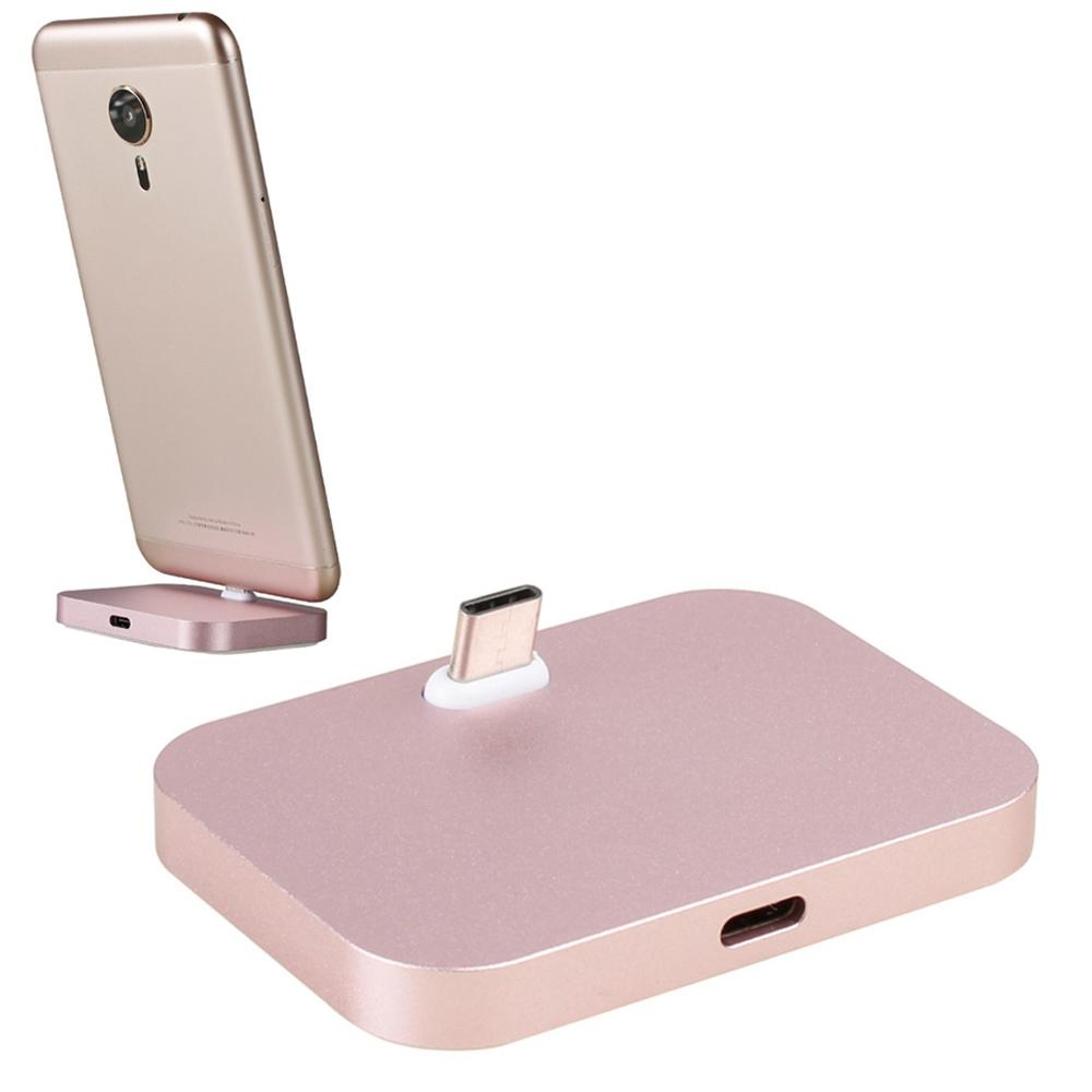 USB C Charging Dock Aluminum Desktop Phone Charger Type C Charging Stand 8