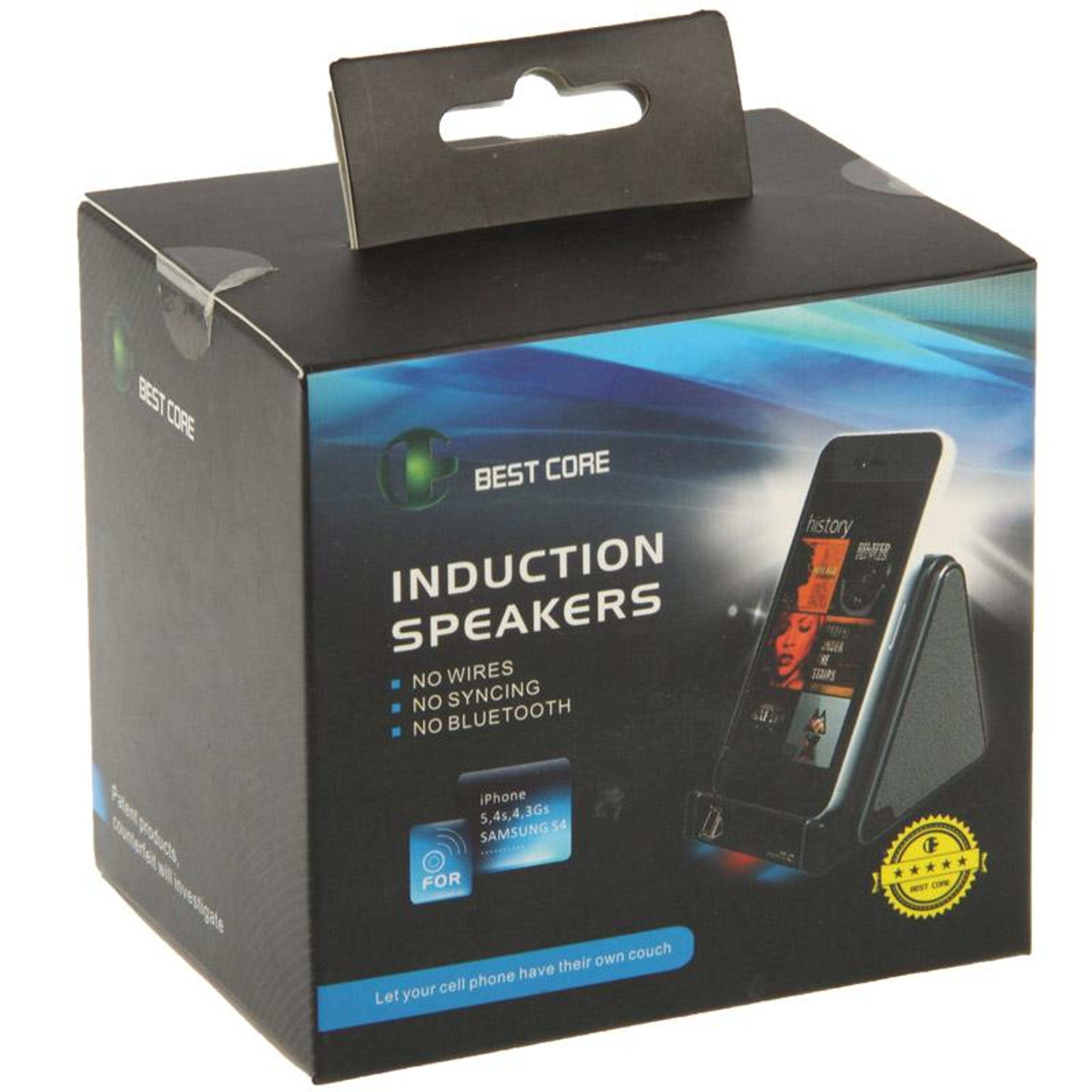 Wireless Induction Phone Speaker Stand Portable Audio Amplifier For IPhone 3GS 4 4S 5 5C 5S 7