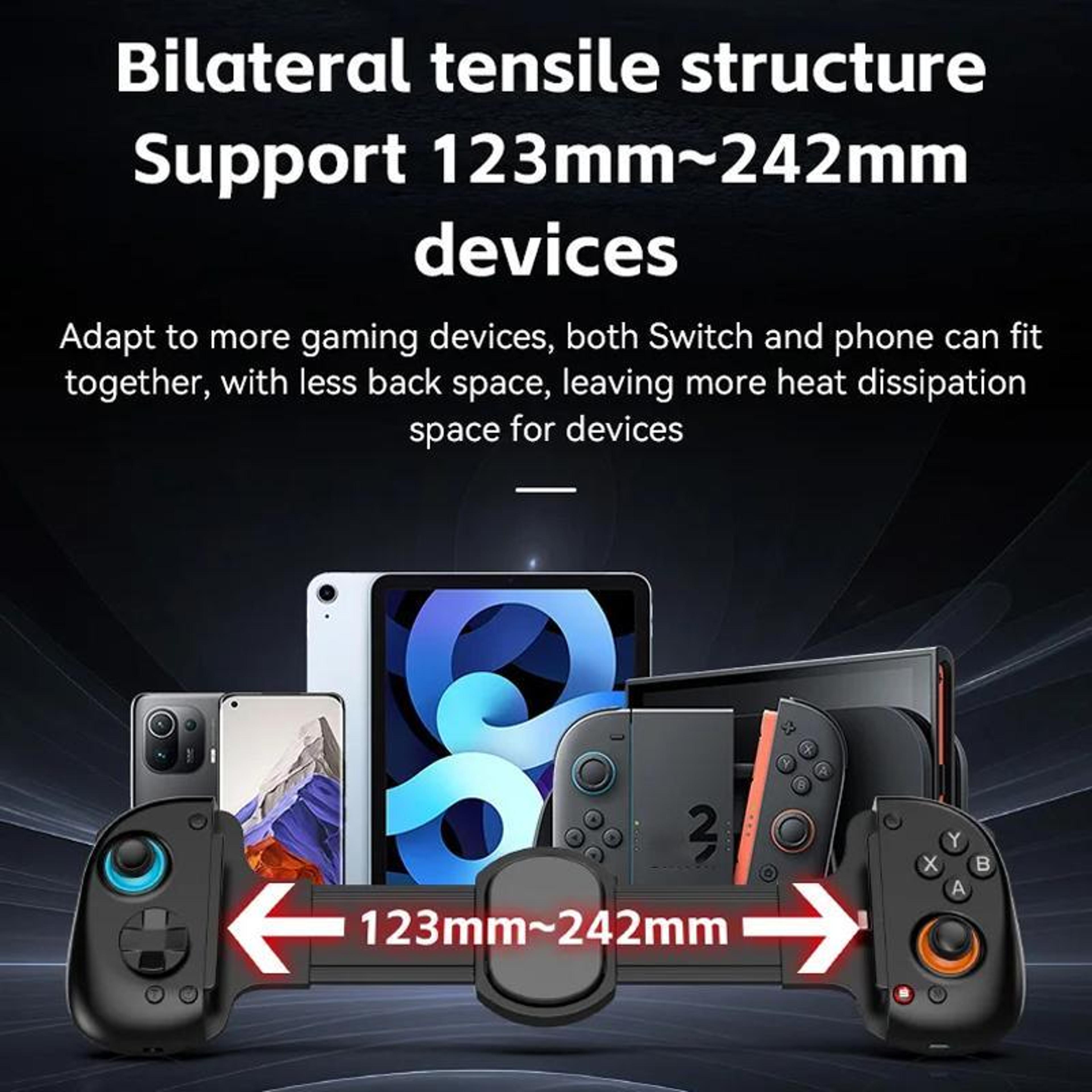 D8 Plus Mobile Game Controller Wireless Hall Effect Gamepad For Switch Android IPhone And PC 7