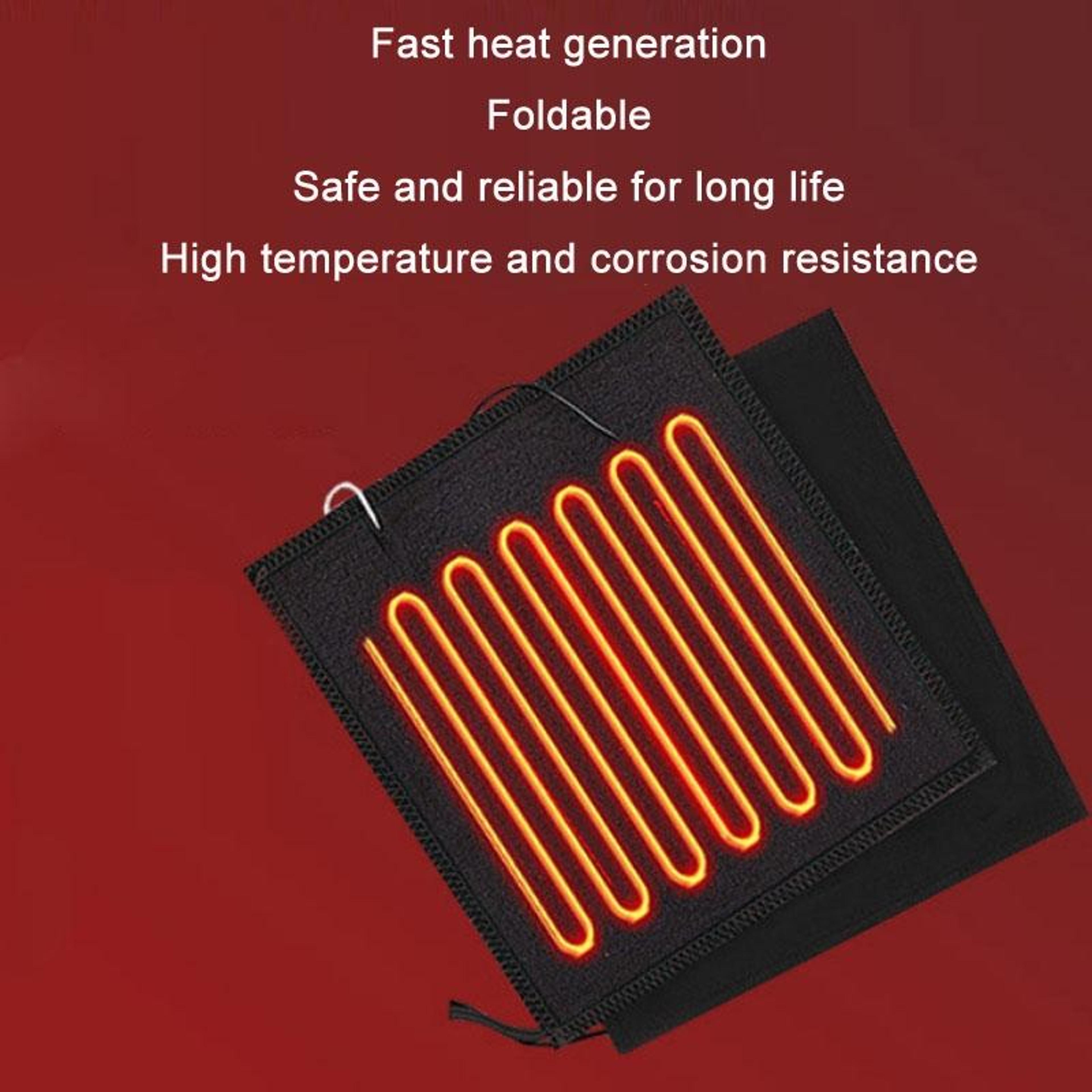 USB Heated Beanie Hat Winter Electric Heated Hat Windproof Knit Cap With 3 Heat Levels 3