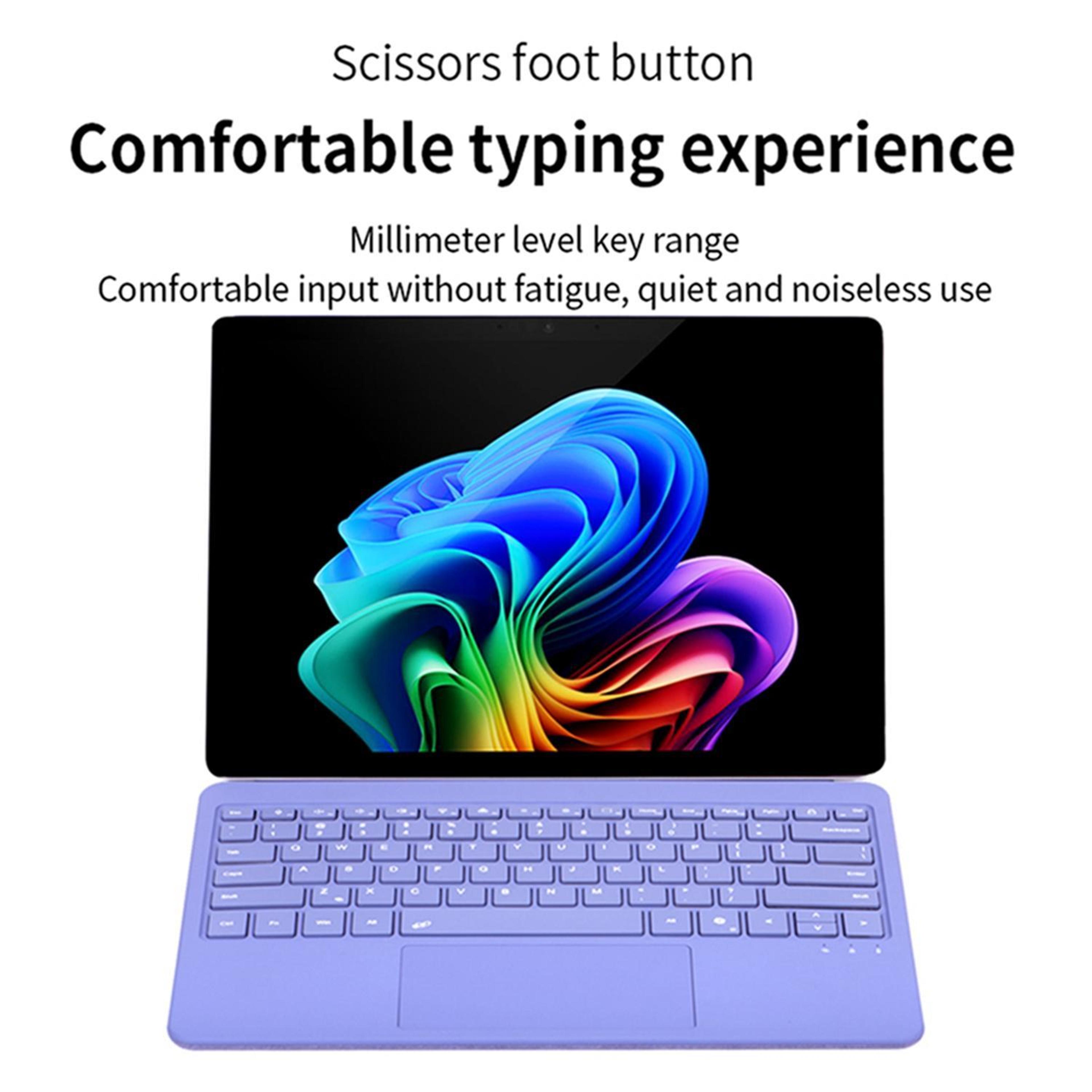 Surface Pro 12 Bluetooth Keyboard For Surface Pro Magnetic Backlit Keyboard With Precision Touchpad 11