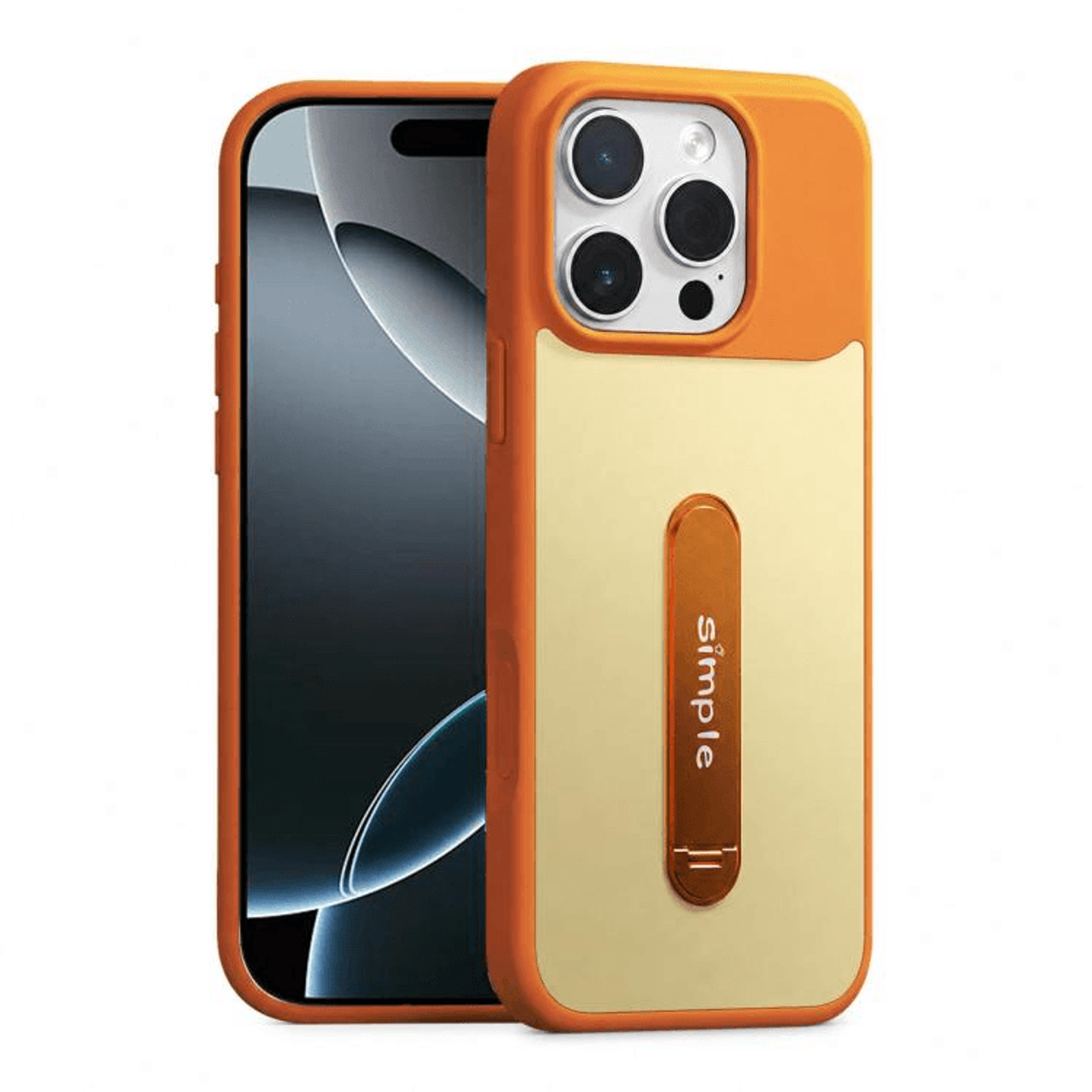 IPhone 16 Pro  Pro Max Magnetic Case With 360 Rotating Holder MagSafe Compatible Shockproof Cover 14