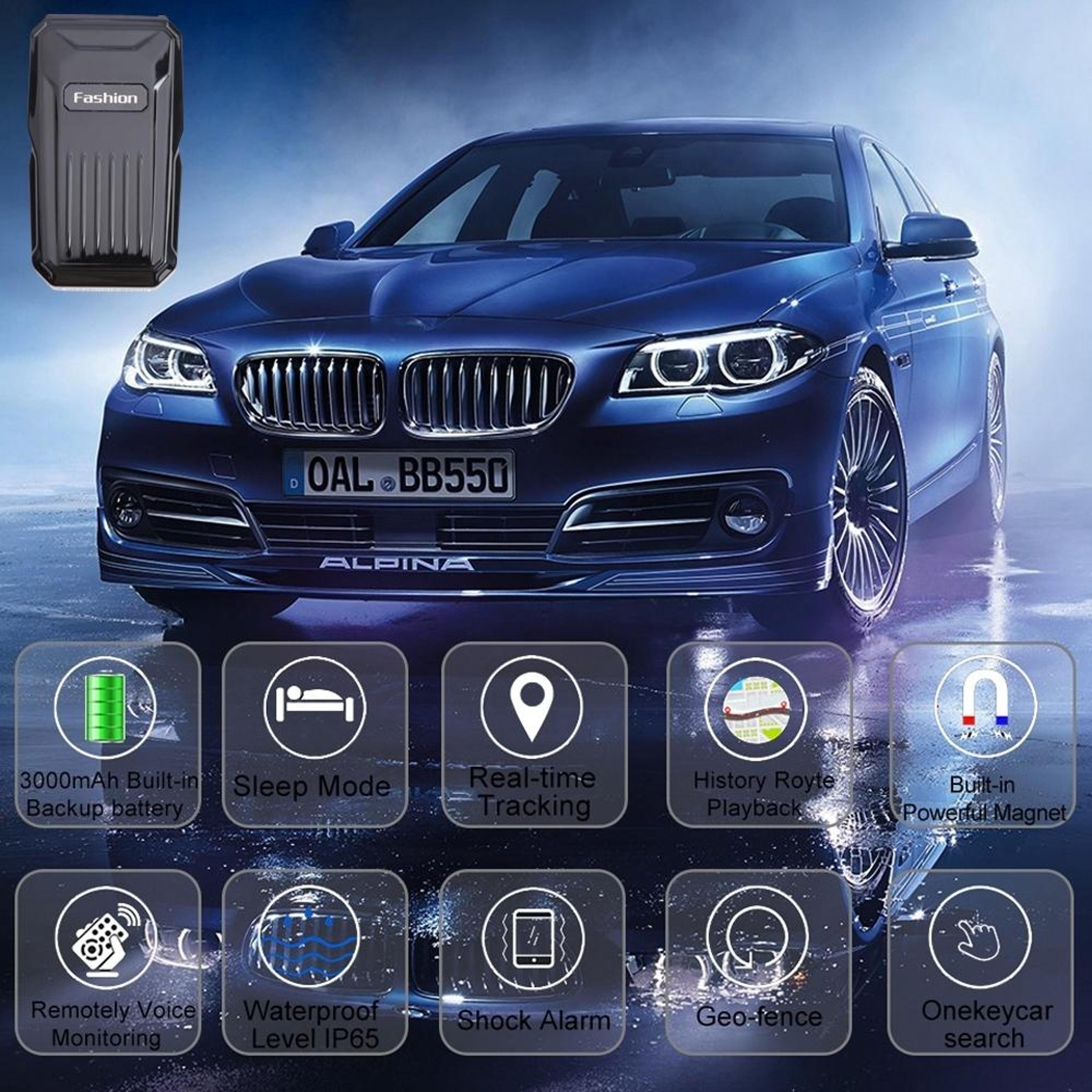KHX1 GPS Car Tracker Waterproof Magnetic GPS Tracker With RealTime Vehicle Monitoring 10
