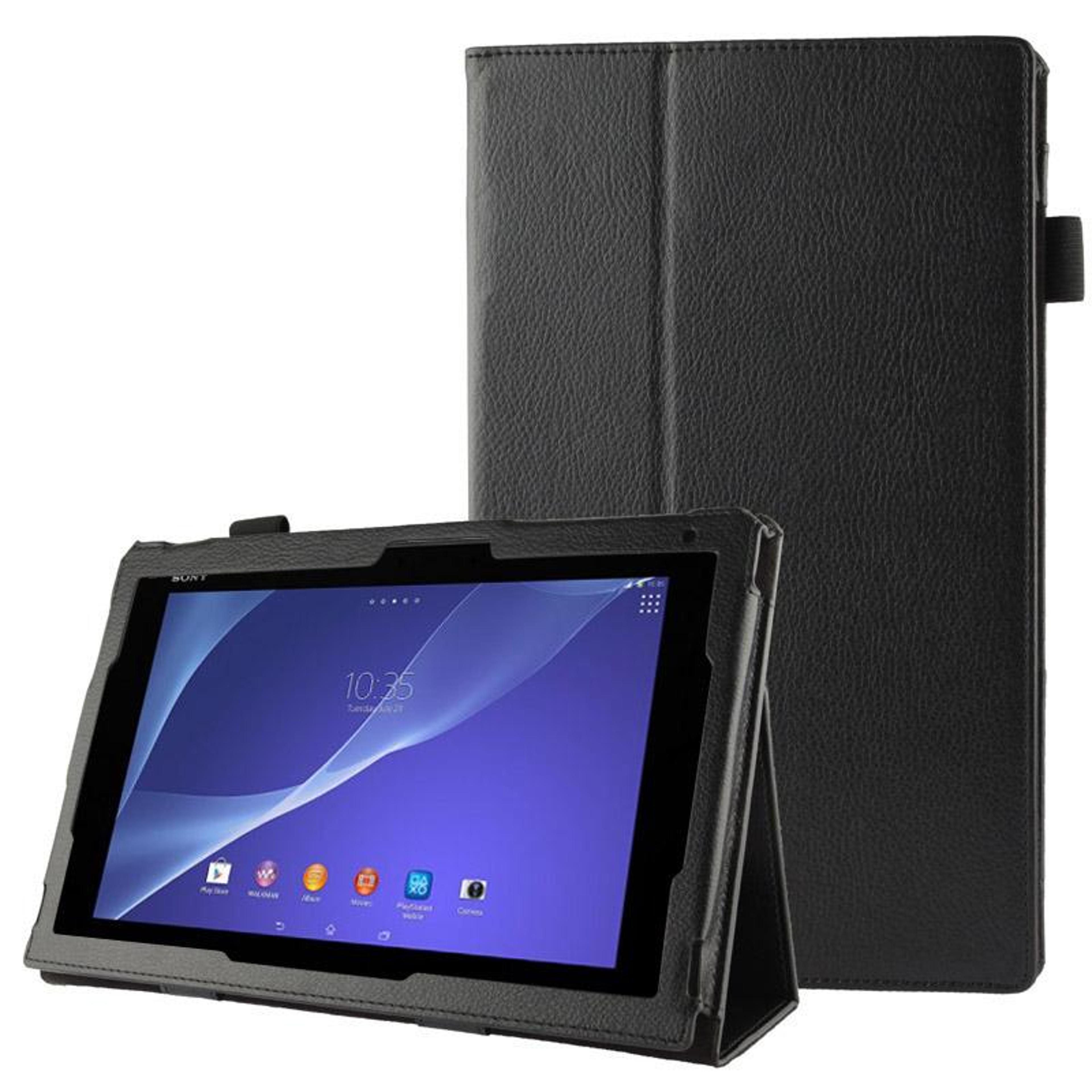 Sony Xperia Tablet Z2 101 Leather Tablet Case With Stand Litchi Texture Protective Cover 2