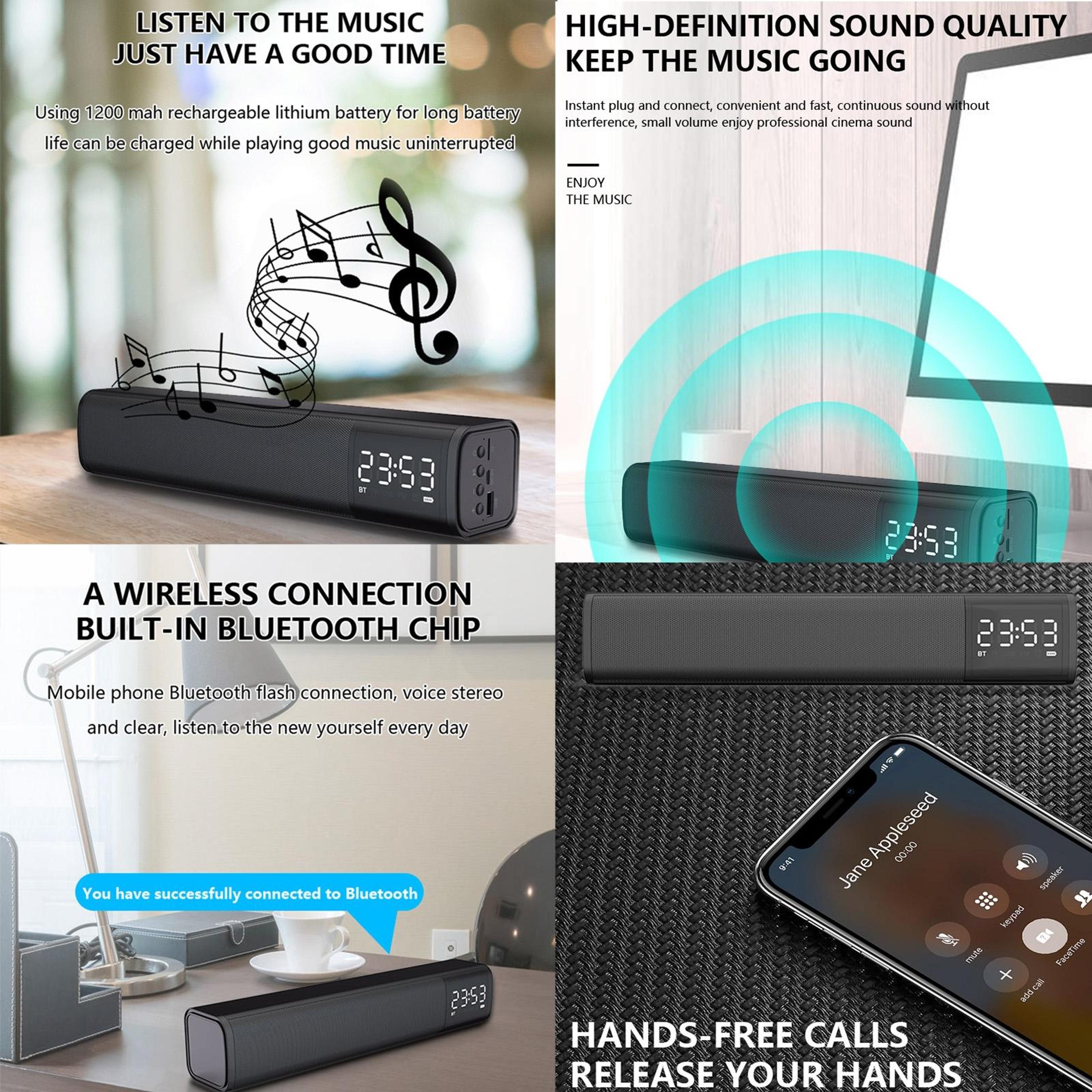 M2 Bluetooth Speaker Portable Wireless Speaker With Stereo Bass TWS And 8 Hour Playtime 9
