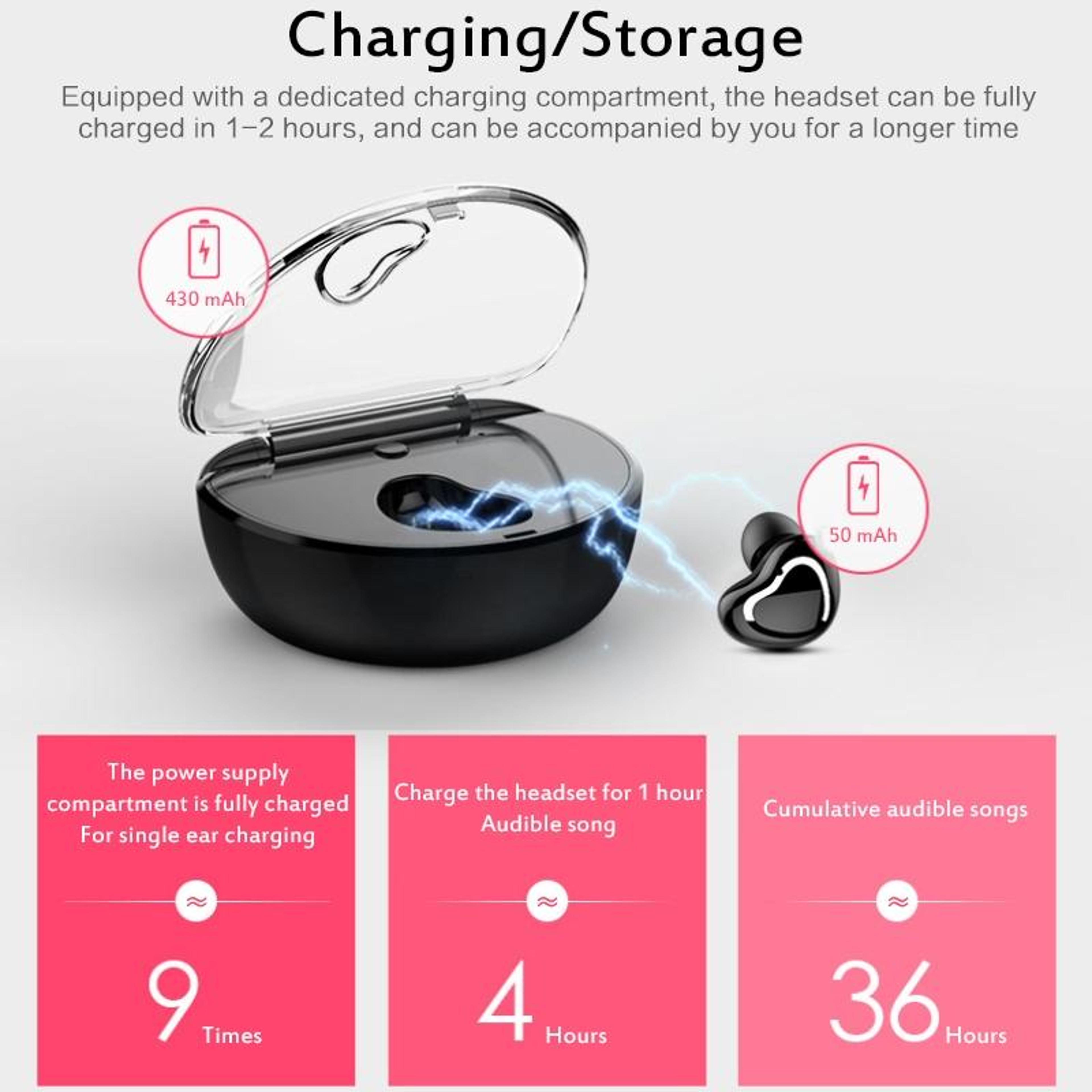 X7 Bluetooth Earbuds Mini Wireless Sports Earphone With Charging Case 11