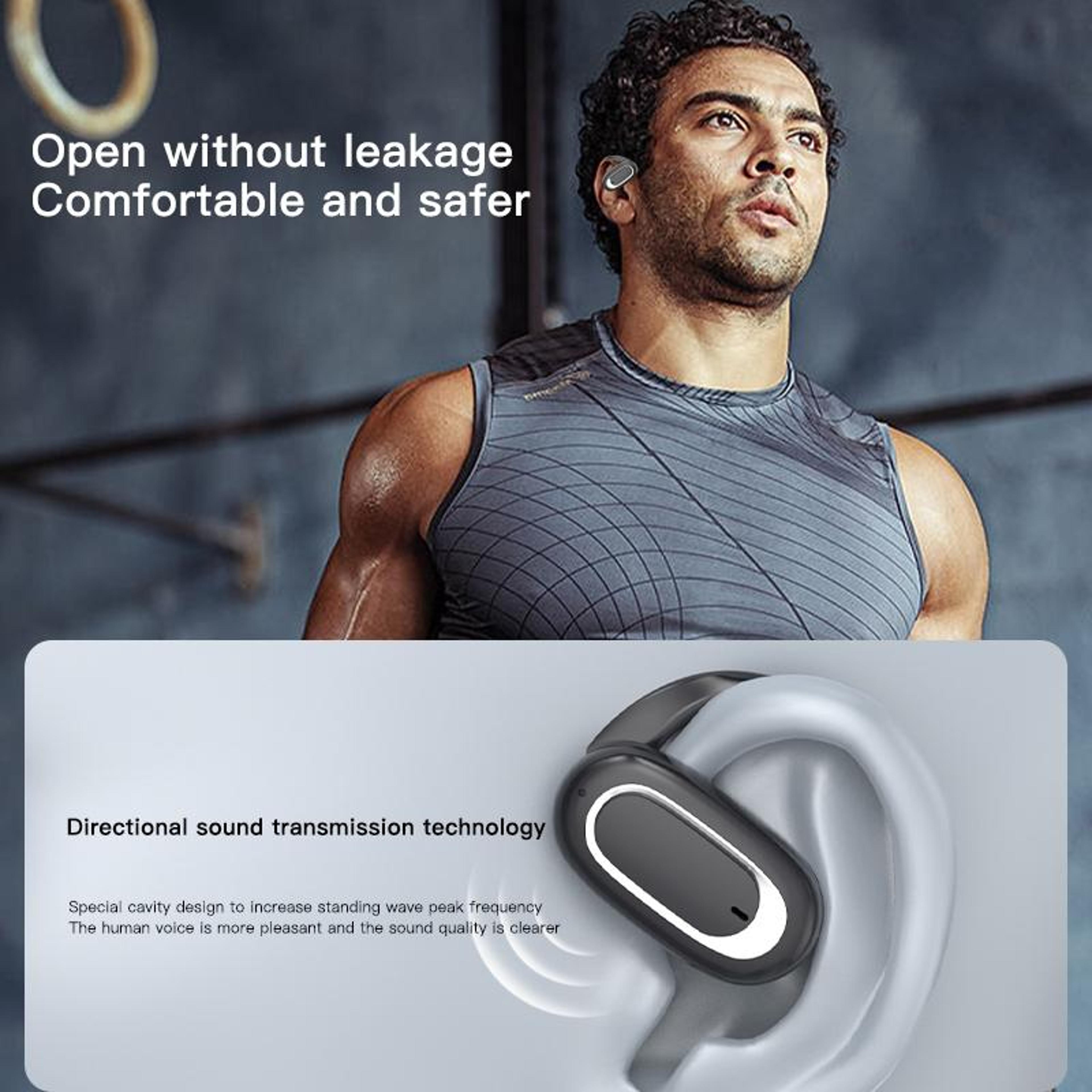 T35 Open Ear Earbuds Bluetooth 53 Noise Cancelling Wireless Ear Hook Headphones 11