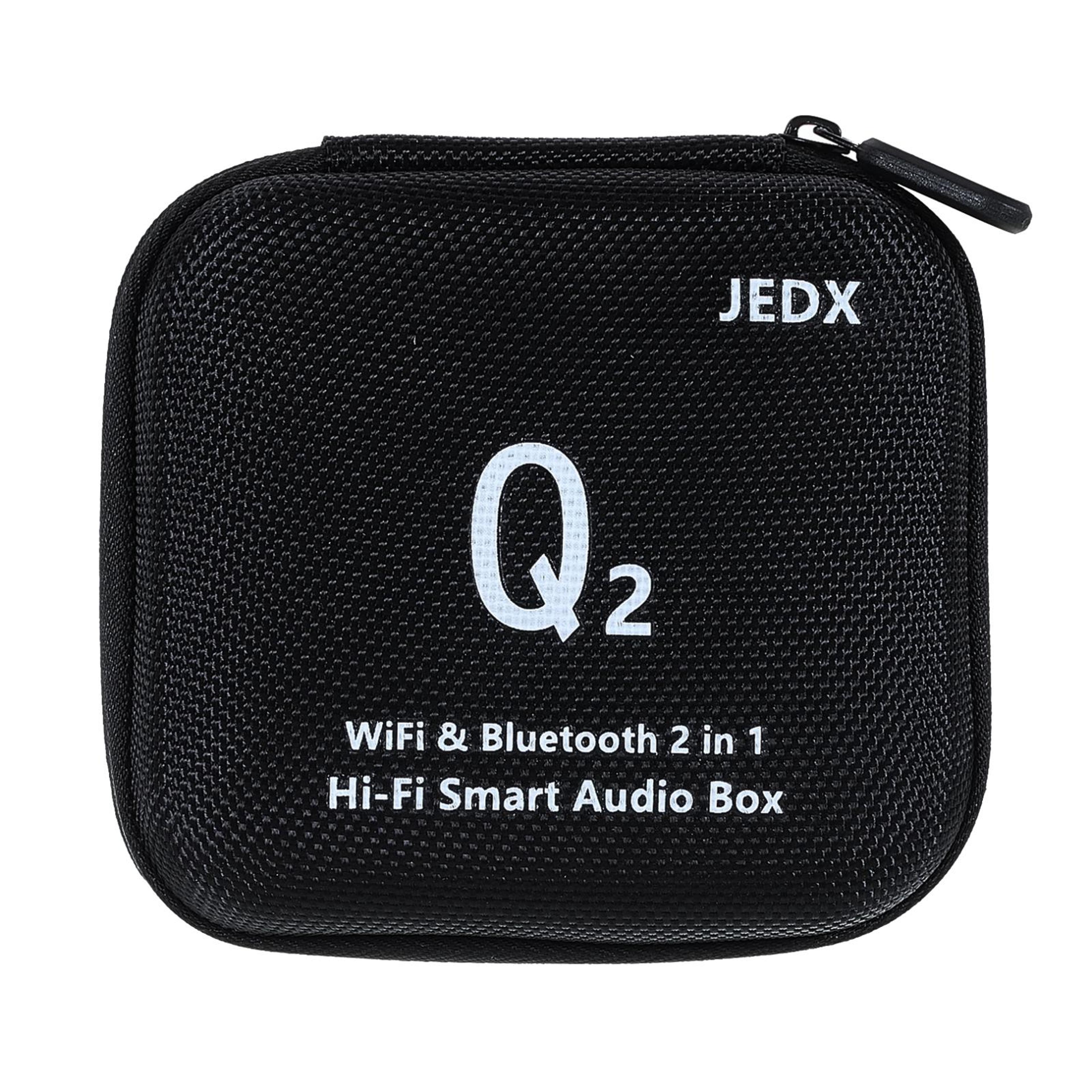 JEDX Q2 WiFi Bluetooth Audio Adapter HiFi Wireless Audio Receiver For Multi Room Music Streaming 6
