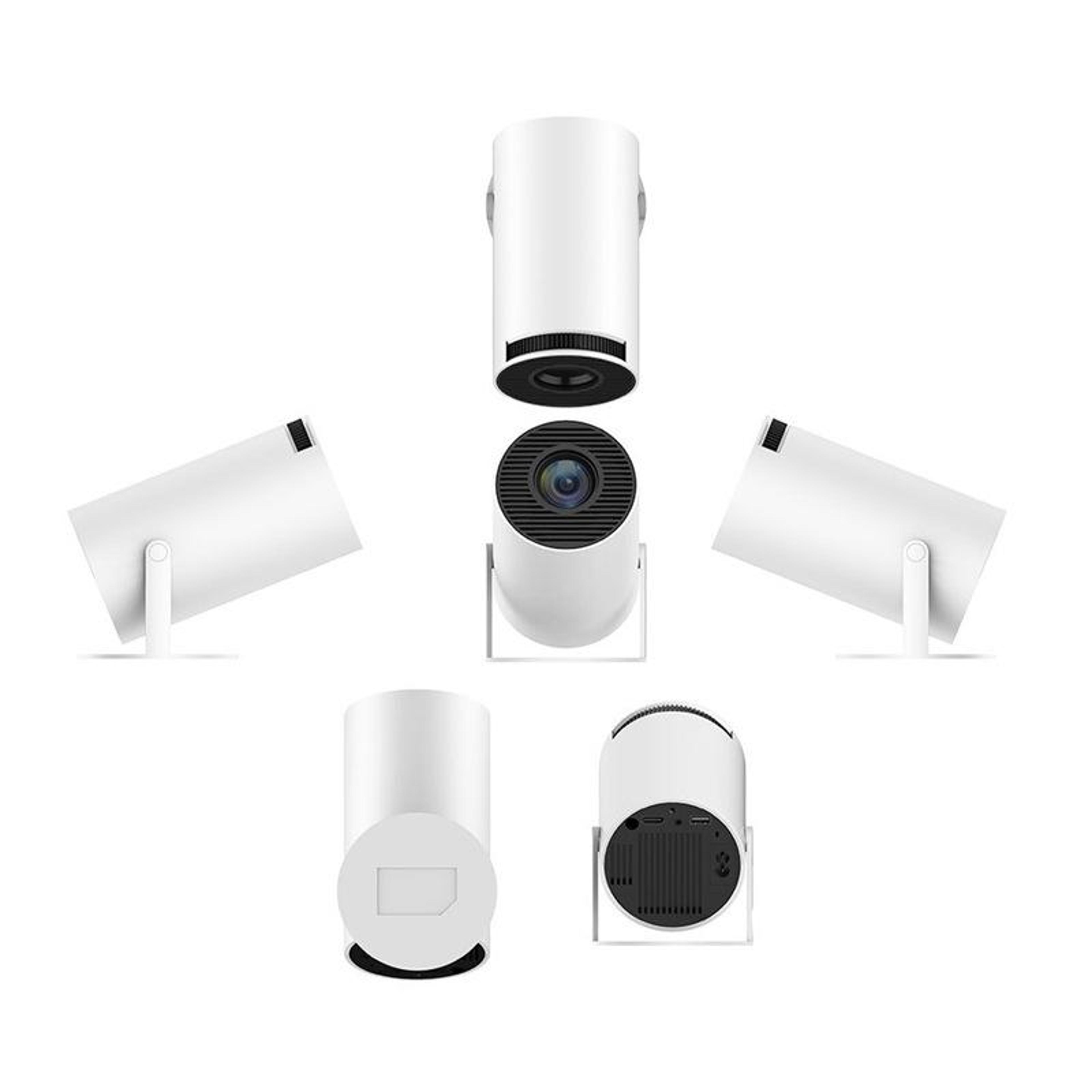 HY300 Smart Projector With Android 11 WiFi 6  4K Support Portable Mini Projector For Home Theater 7