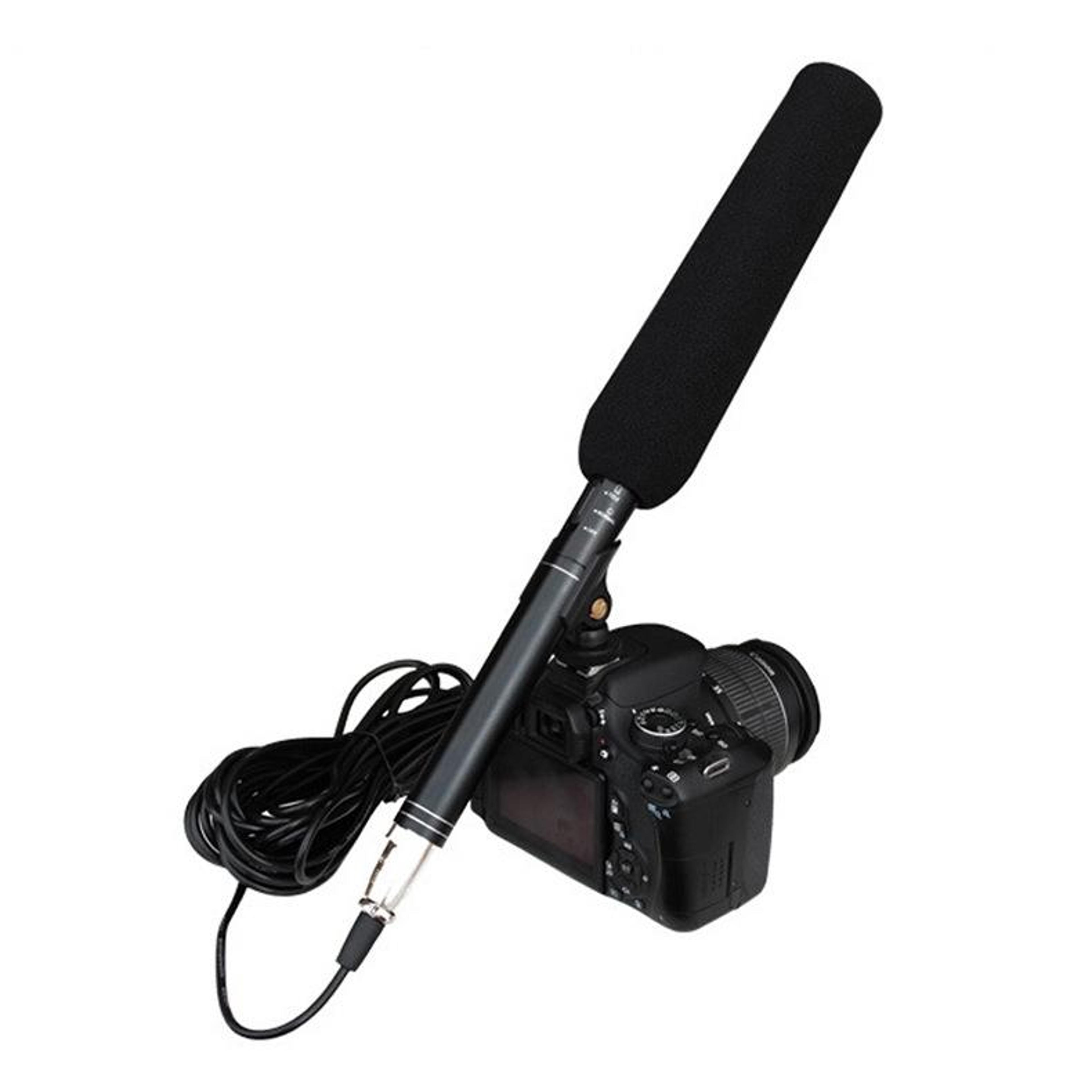Smart Shotgun Microphone With Noise Reduction For Camera Phone Computer Interview Recording 4