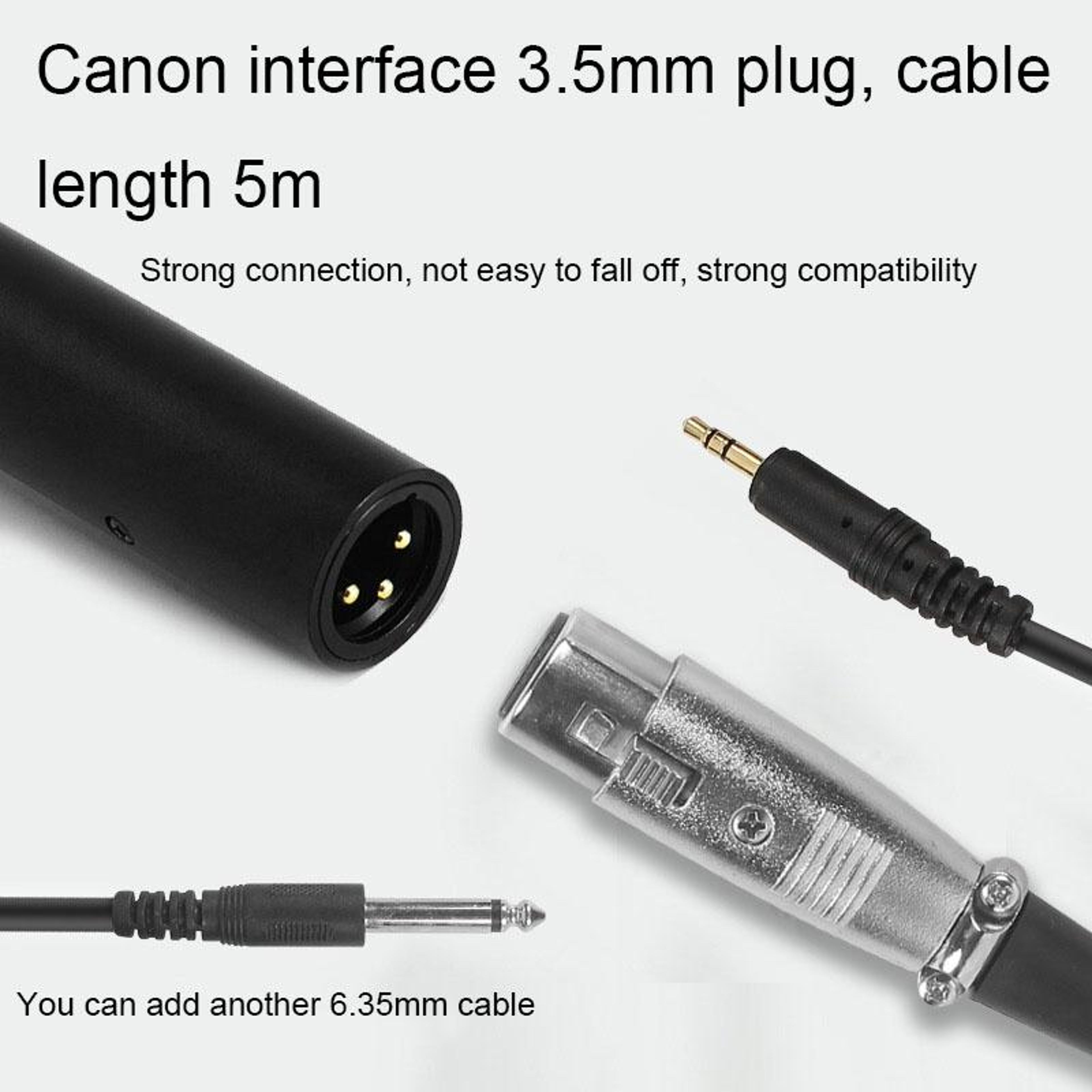 Smart Shotgun Microphone With Noise Reduction For Camera Phone Computer Interview Recording 6