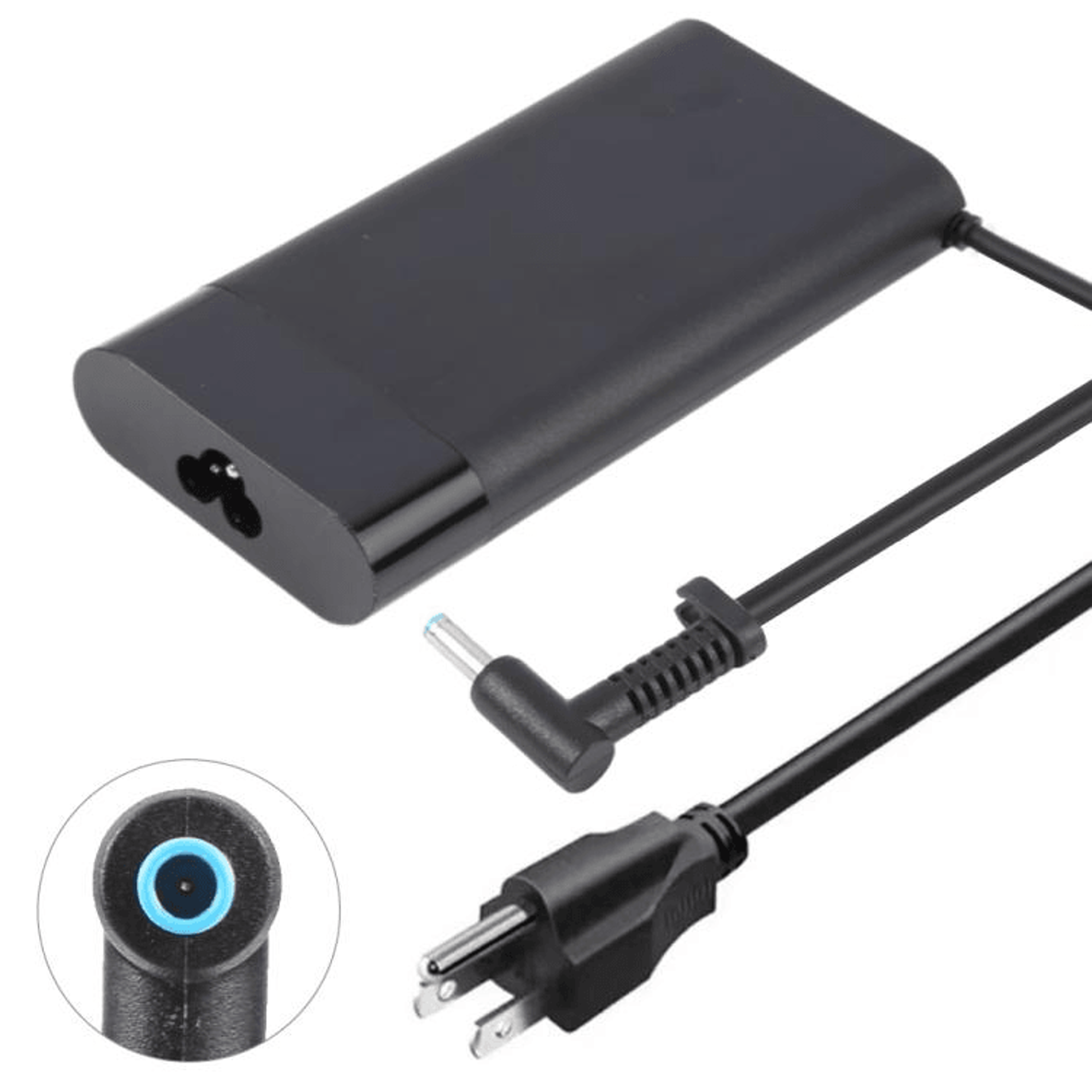135W HP Laptop Charger 195V 69A Power Adapter With 45x30mm Connector US Plug 4