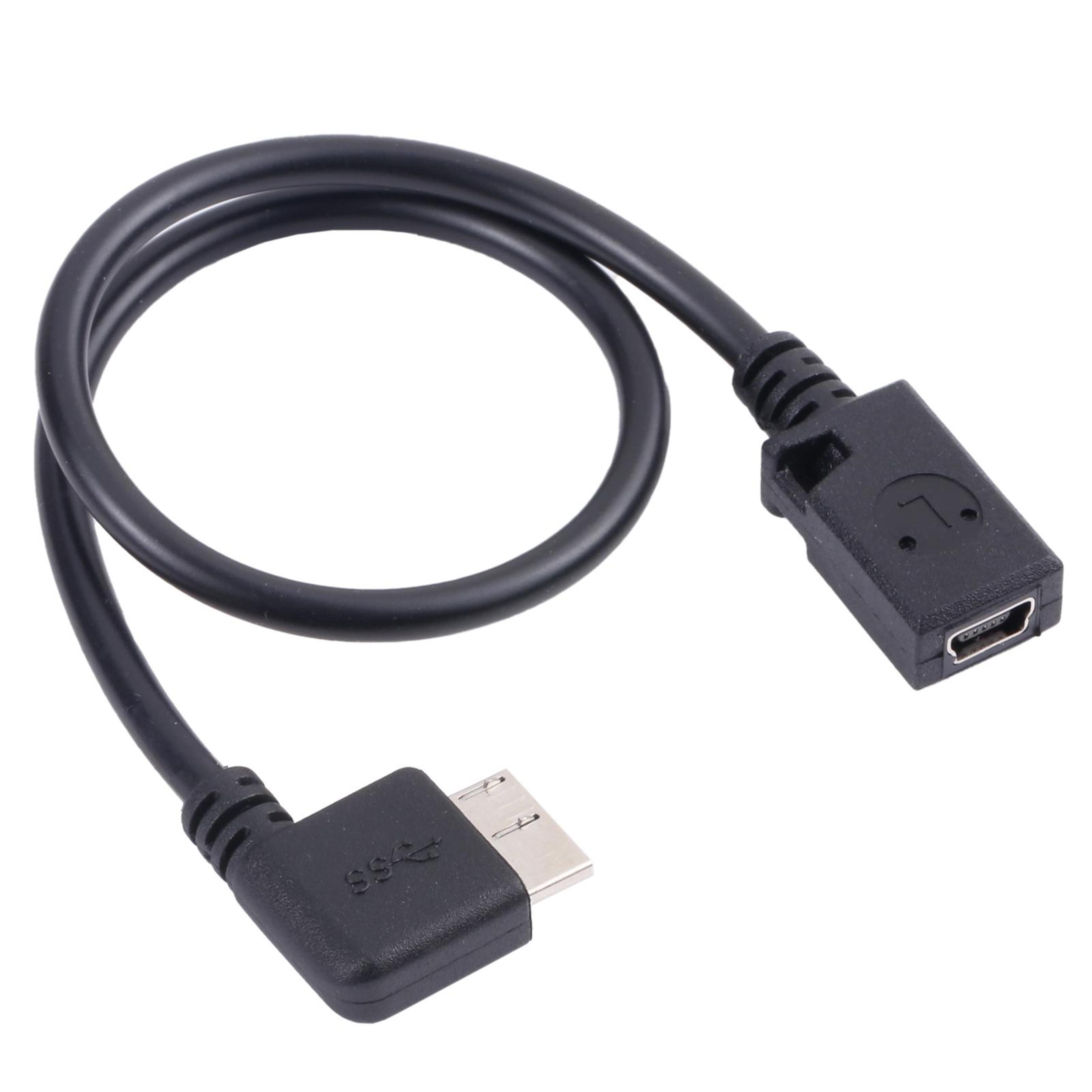 Mini USB To Micro USB 30 Data Charging Cable For Digital Cameras And Devices 5