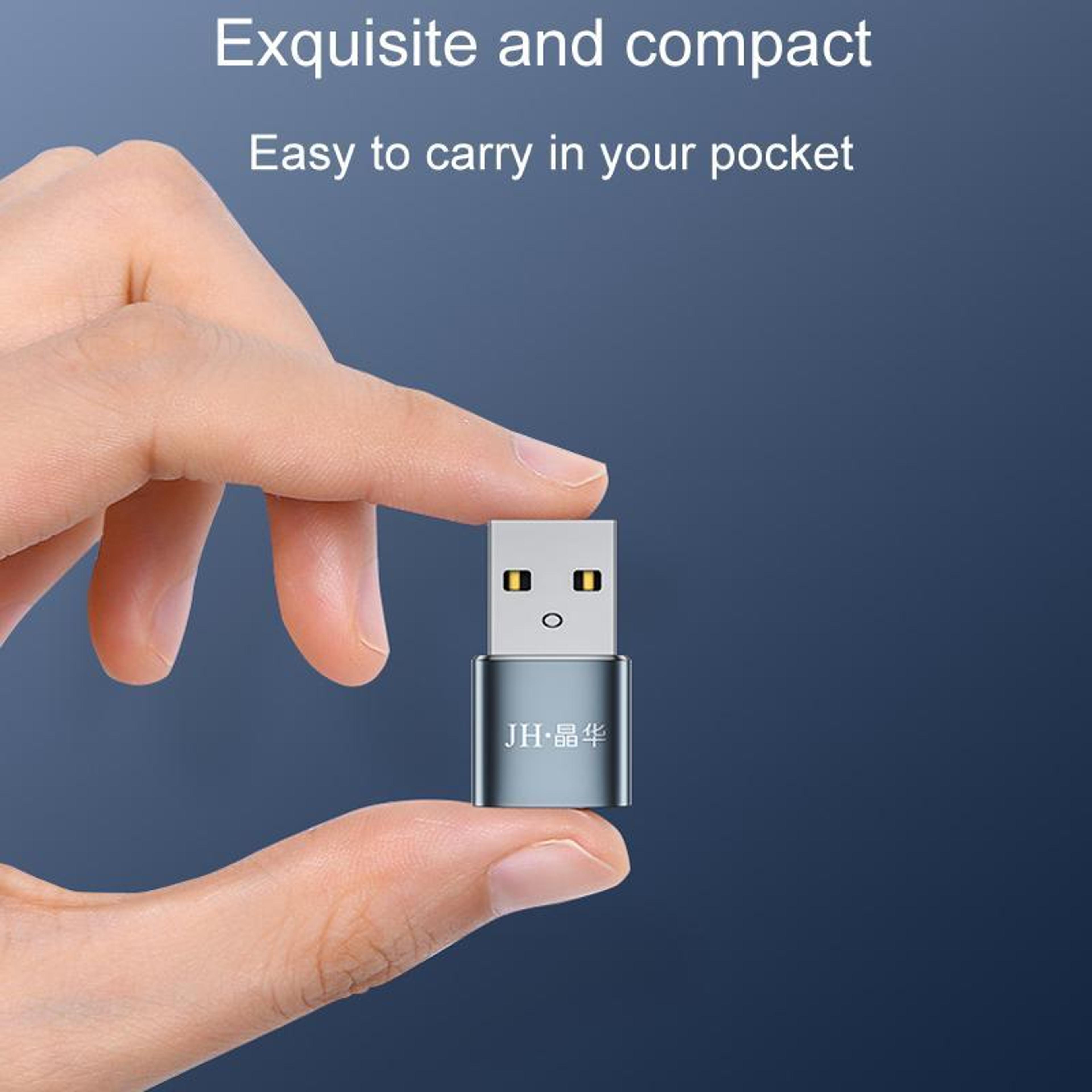 JINGHUA S505 USB To Type C Adapter USB 20 Charging And Data Transfer Converter 11