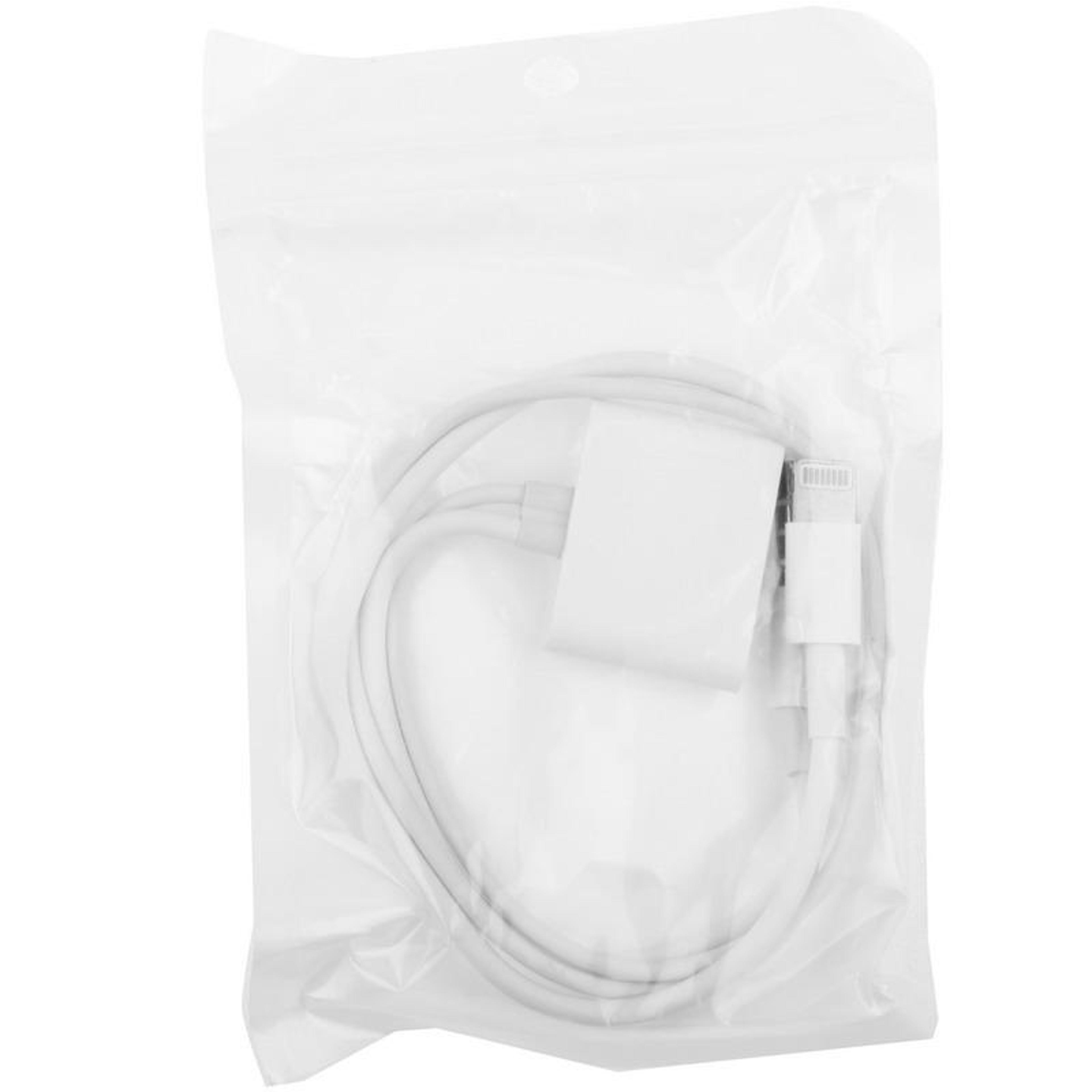 8 Pin Lightning Audio Adapter For Legacy IPhone 35mm Headphone Connection White 4
