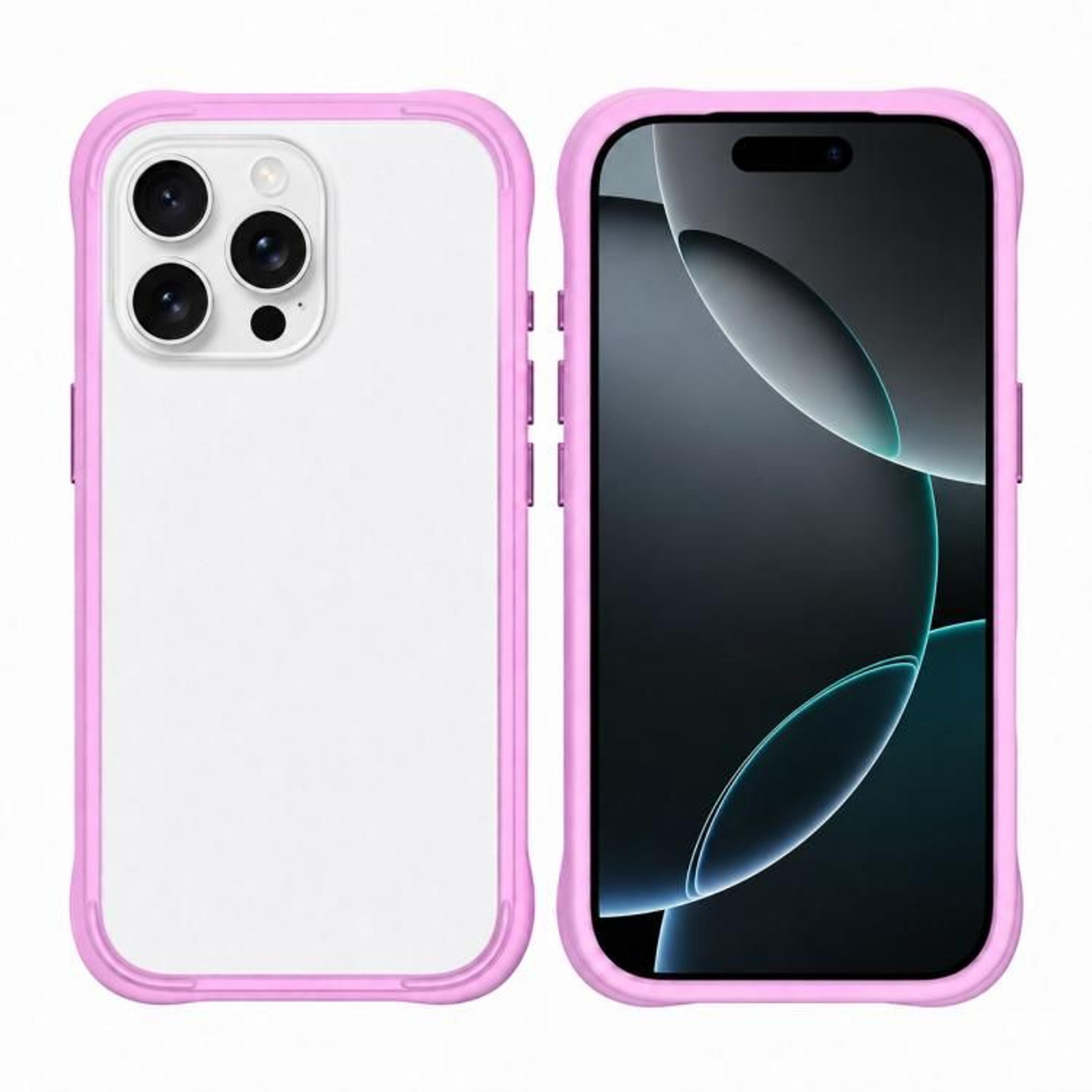 Slim IPhone 16 Pro Bumper Case Soft Silicone Shockproof Frame For IPhone 16 Pro And Pro Max 12