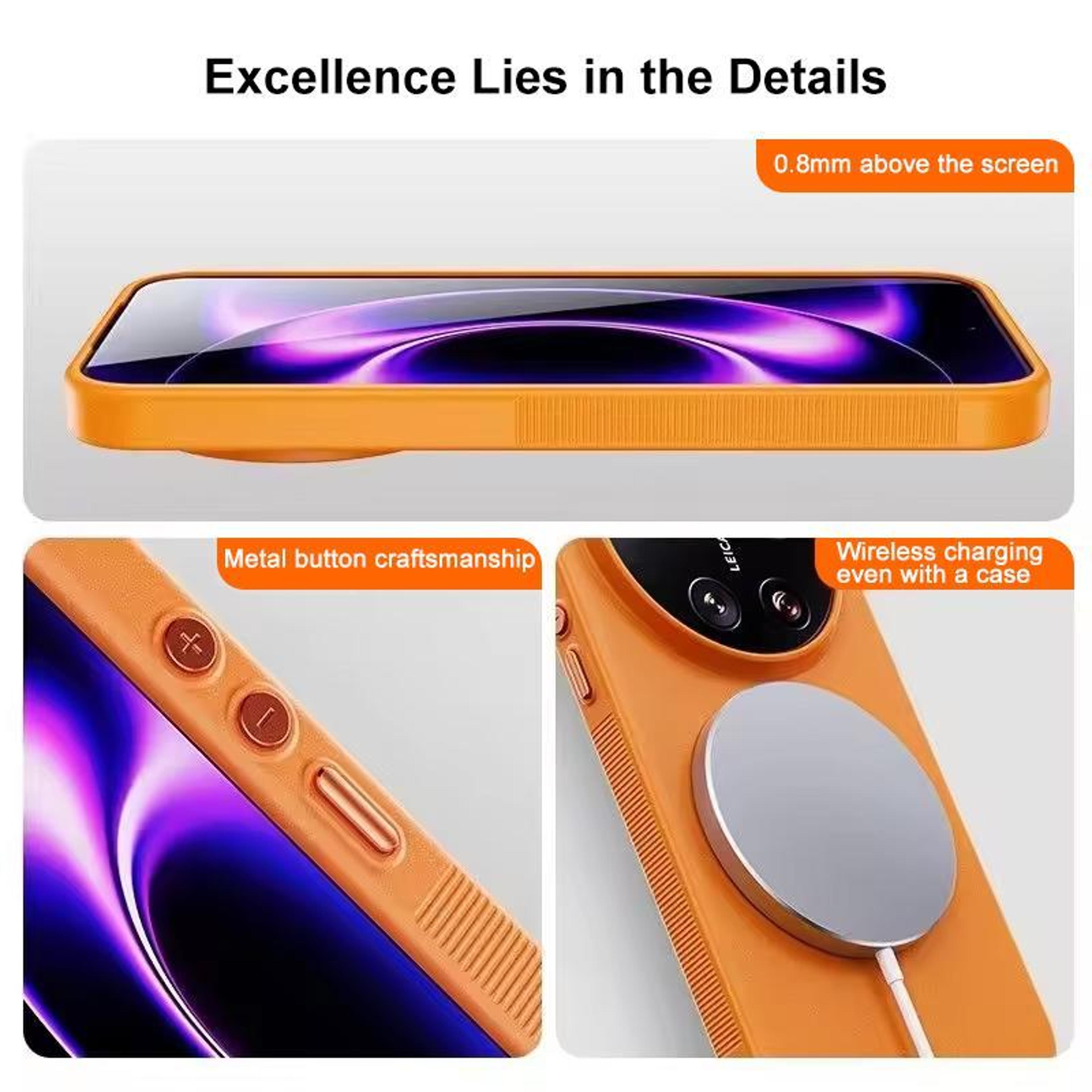 Xiaomi 17 Magnetic Phone Case Shockproof Silicone Wireless Charging Cover 7