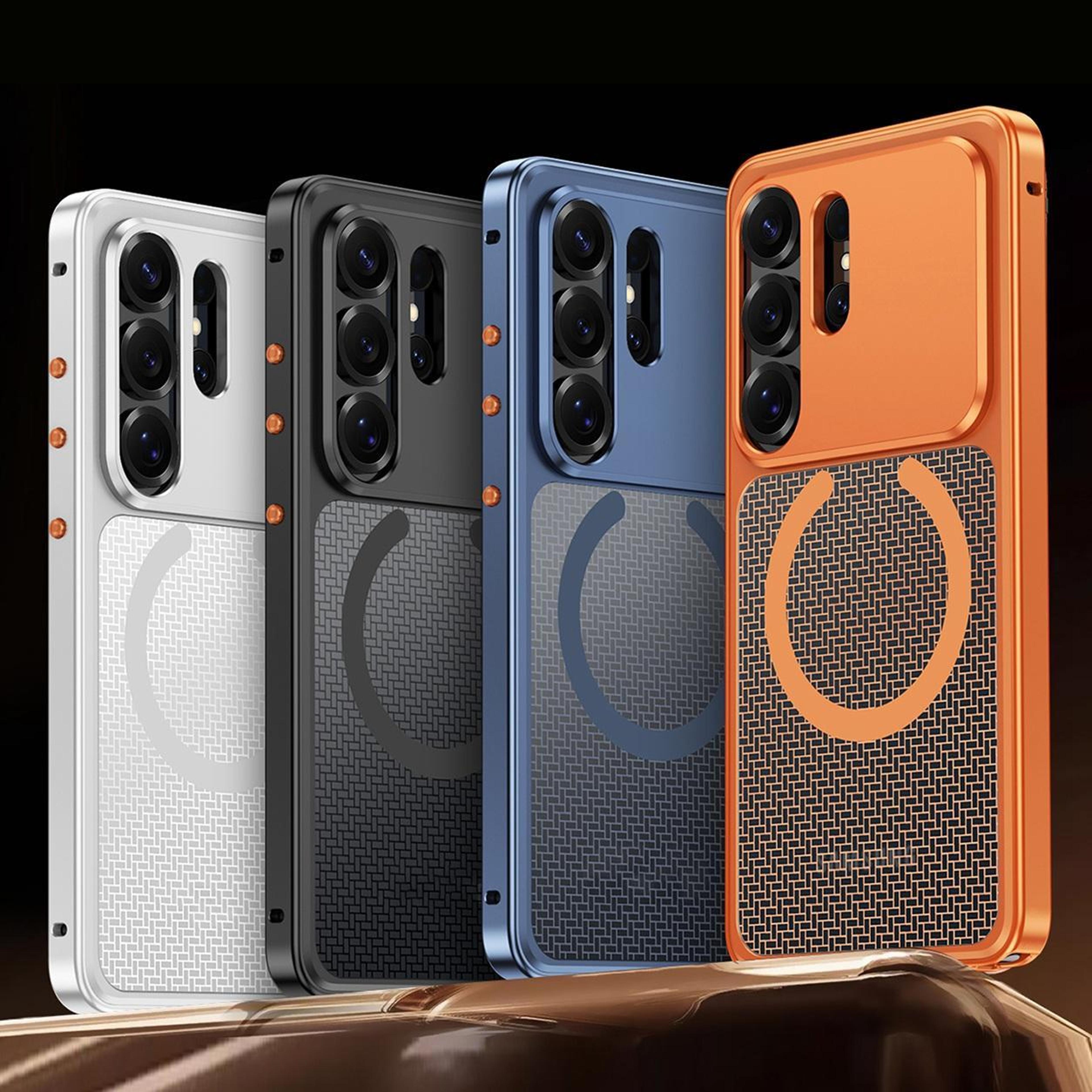 Galaxy S26 Ultra Magnetic Cooling Metal Shockproof Phone Case 1