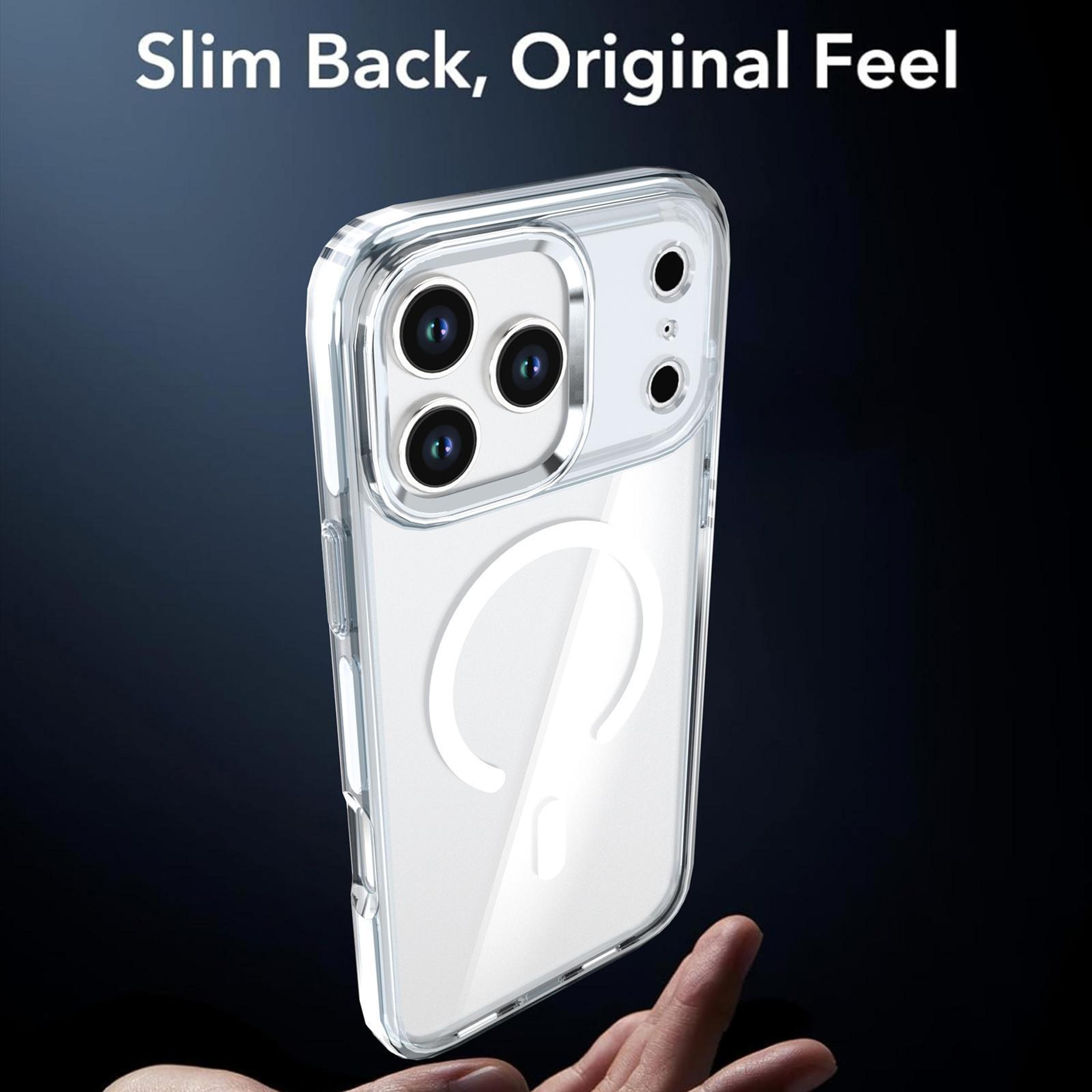 Clear Magnetic MagSafe Case For IPhone 17 Pro Max Slim Shockproof Transparent Cover 6