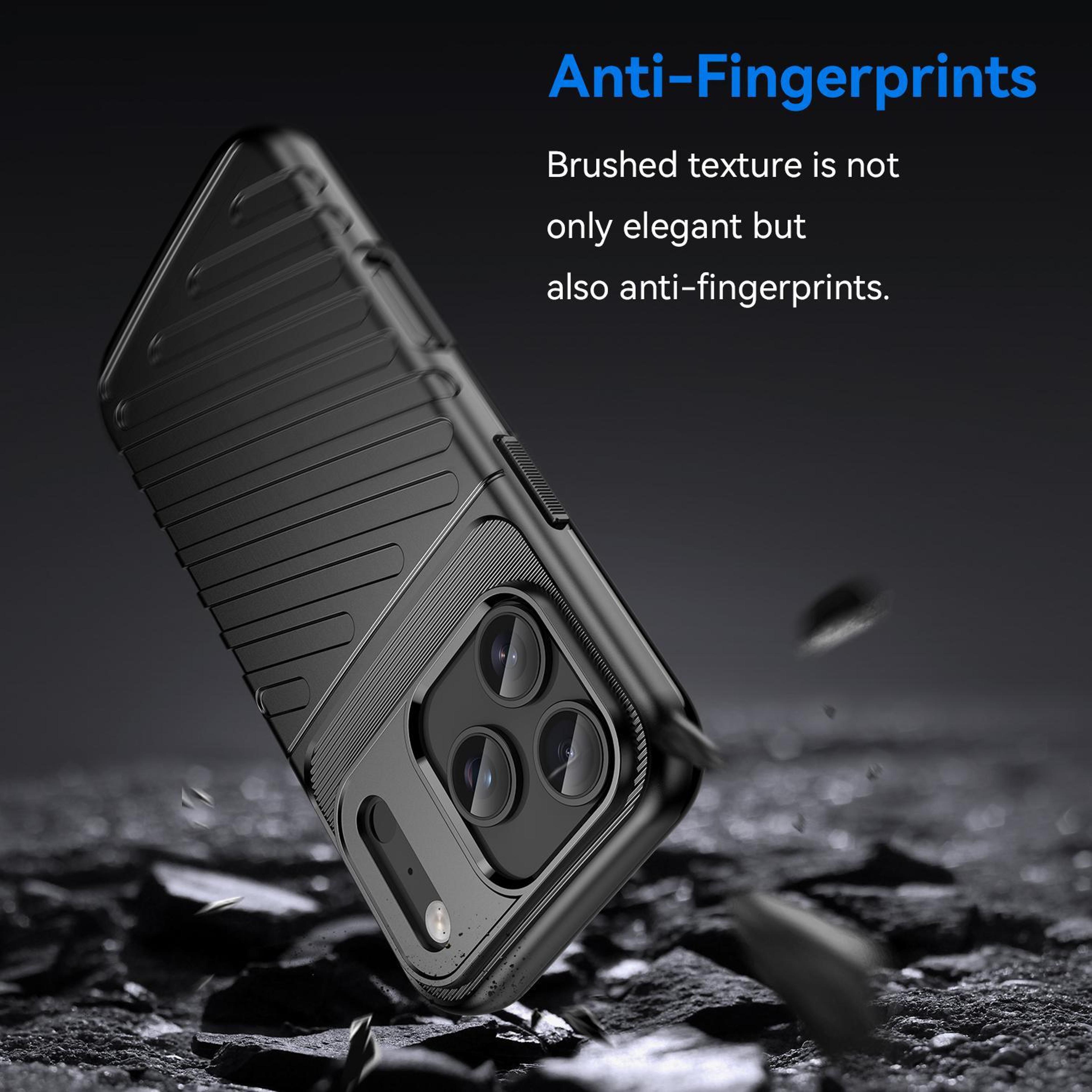 IPhone 17 Pro Shockproof Soft TPU Case Slim Protective Phone Cover 2