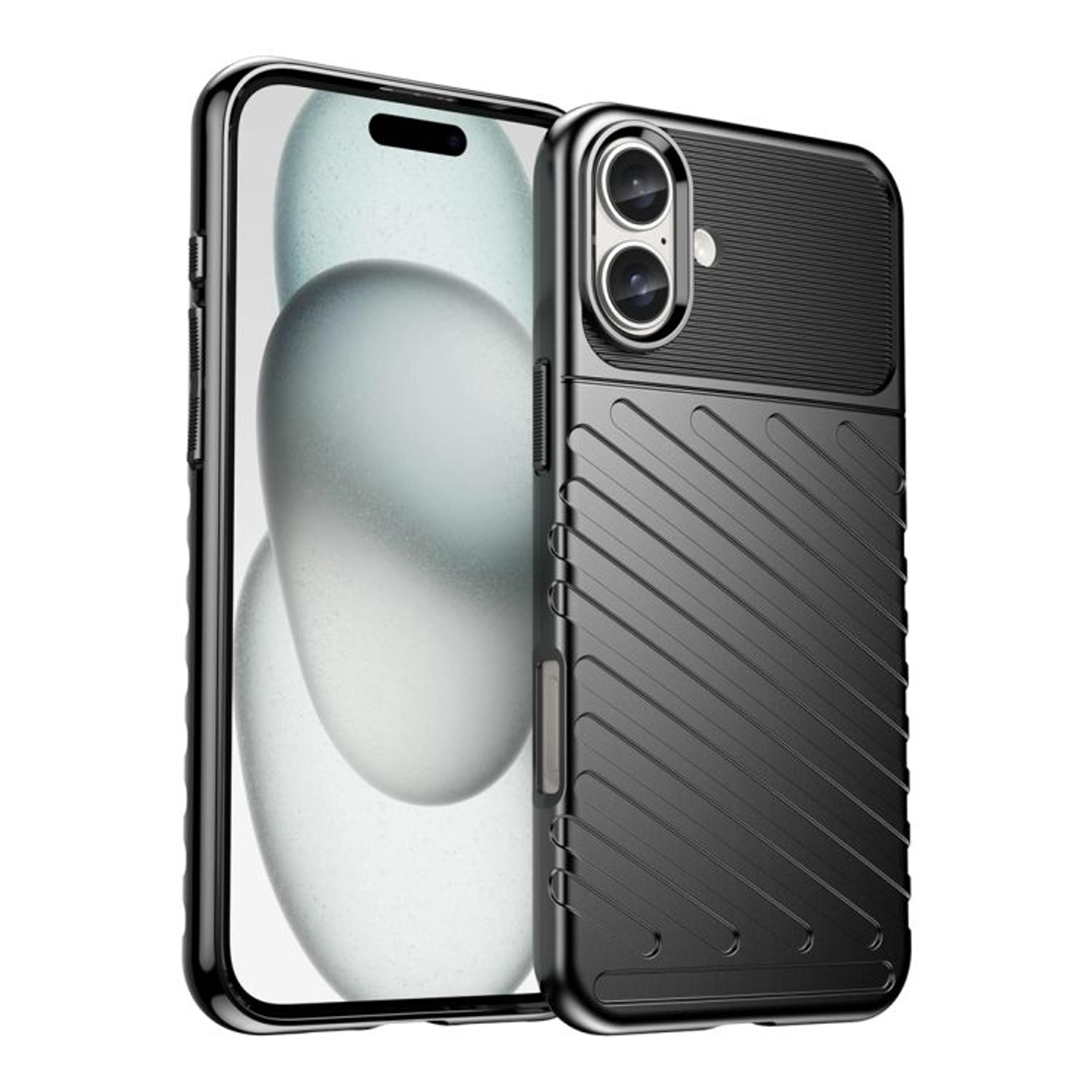 IPhone 16 Plus Shockproof TPU Case Slim Protective Soft Phone Cover 6