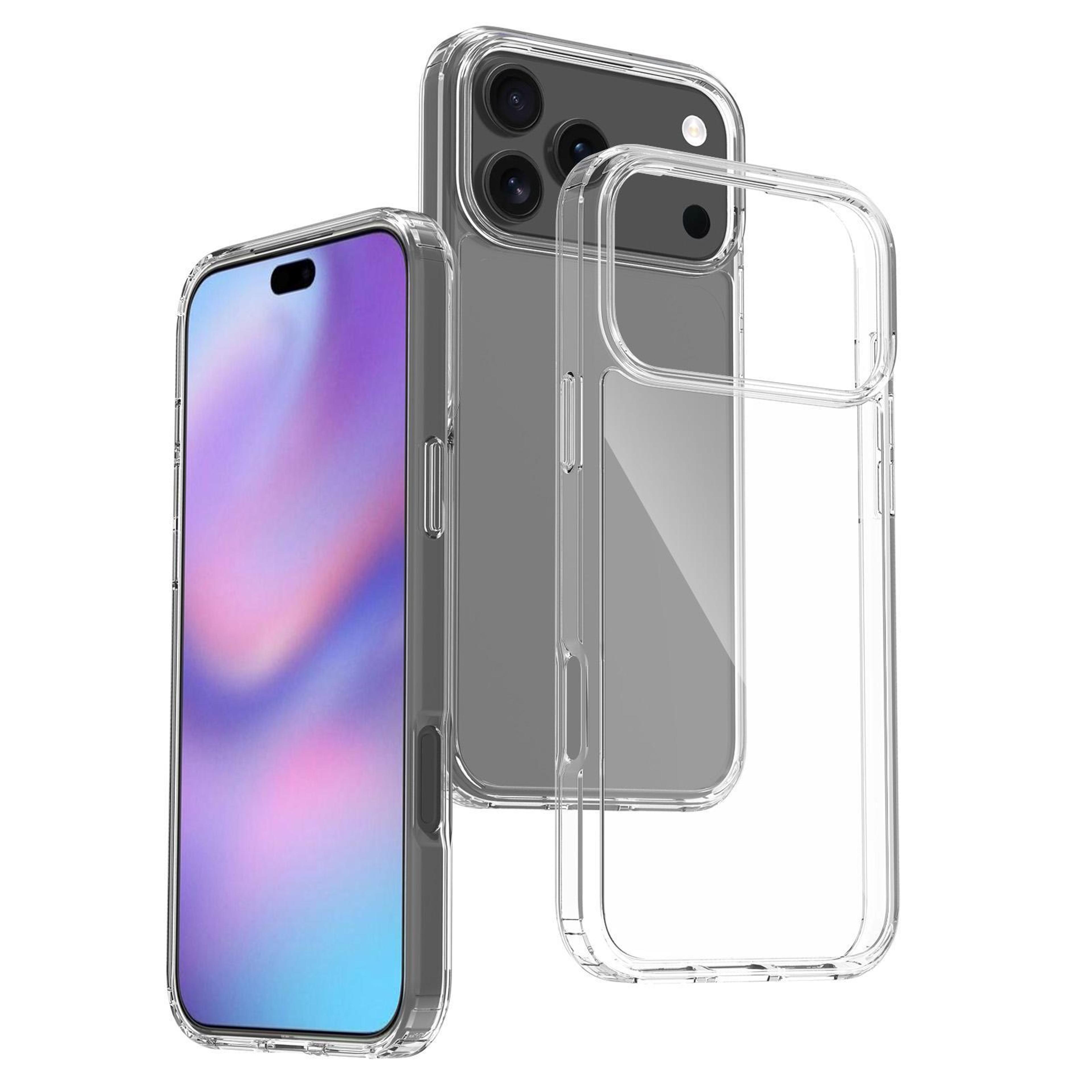 Crystal Clear IPhone 17 Pro Max Case Scratchproof Transparent Phone Case With Durable Acrylic TPU C 0