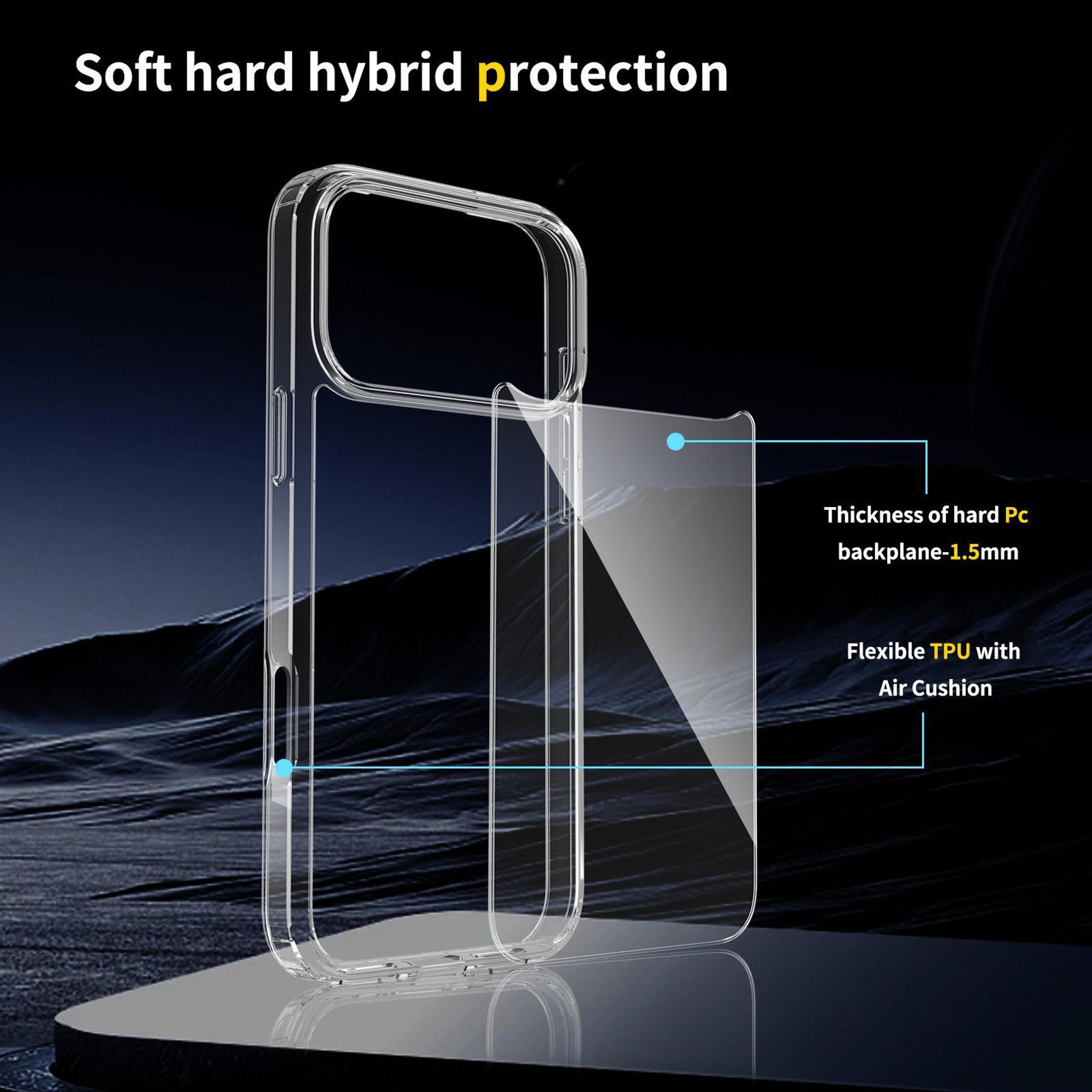 Crystal Clear IPhone 17 Pro Max Case Scratchproof Transparent Phone Case With Durable Acrylic TPU C 3