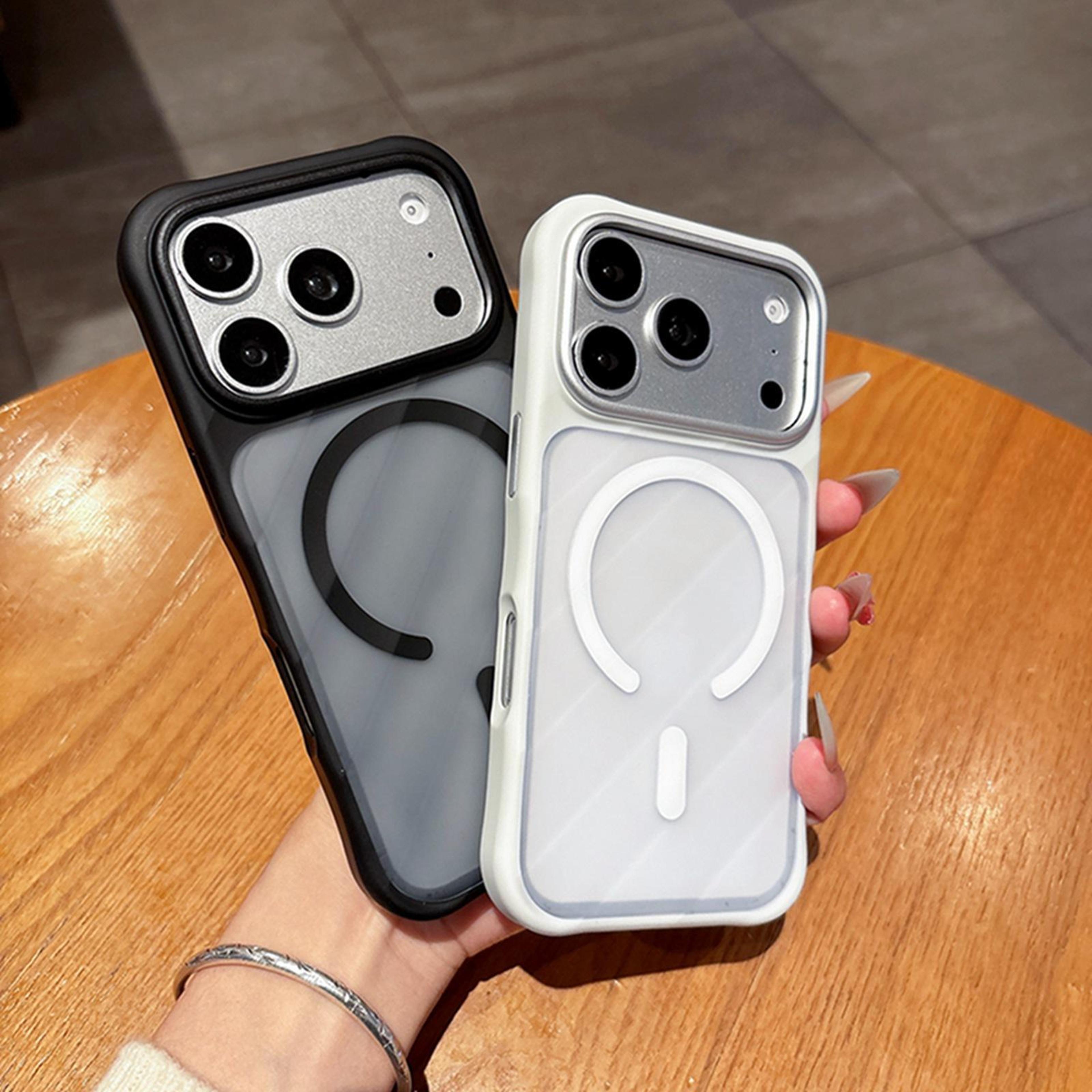 Magnetic IPhone Air Shockproof Clear Acrylic TPU Phone Case With MagSafe Compatible Design 5