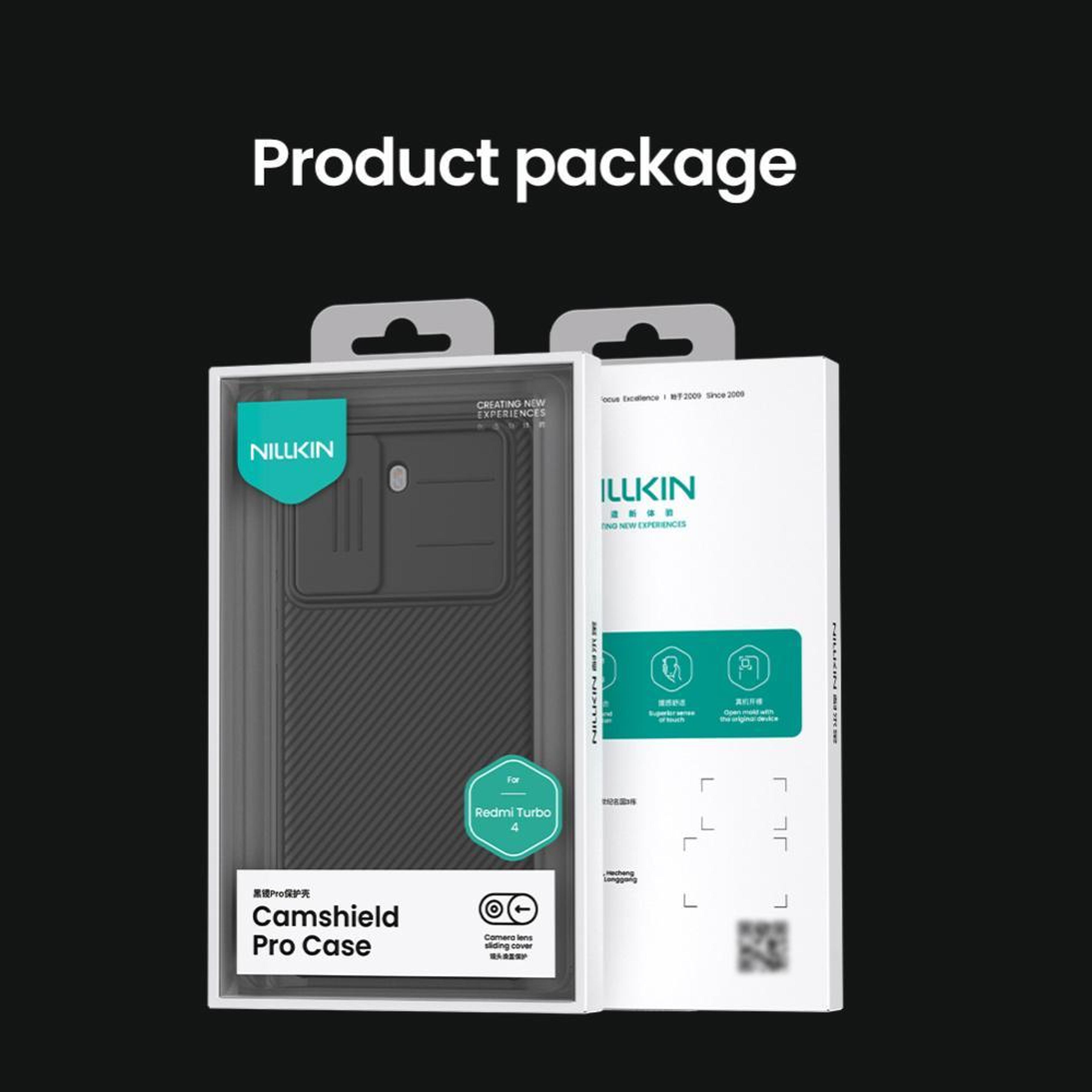NILLKIN CamShield Pro Redmi Turbo 4 Case Shockproof Camera Protection Cover 5