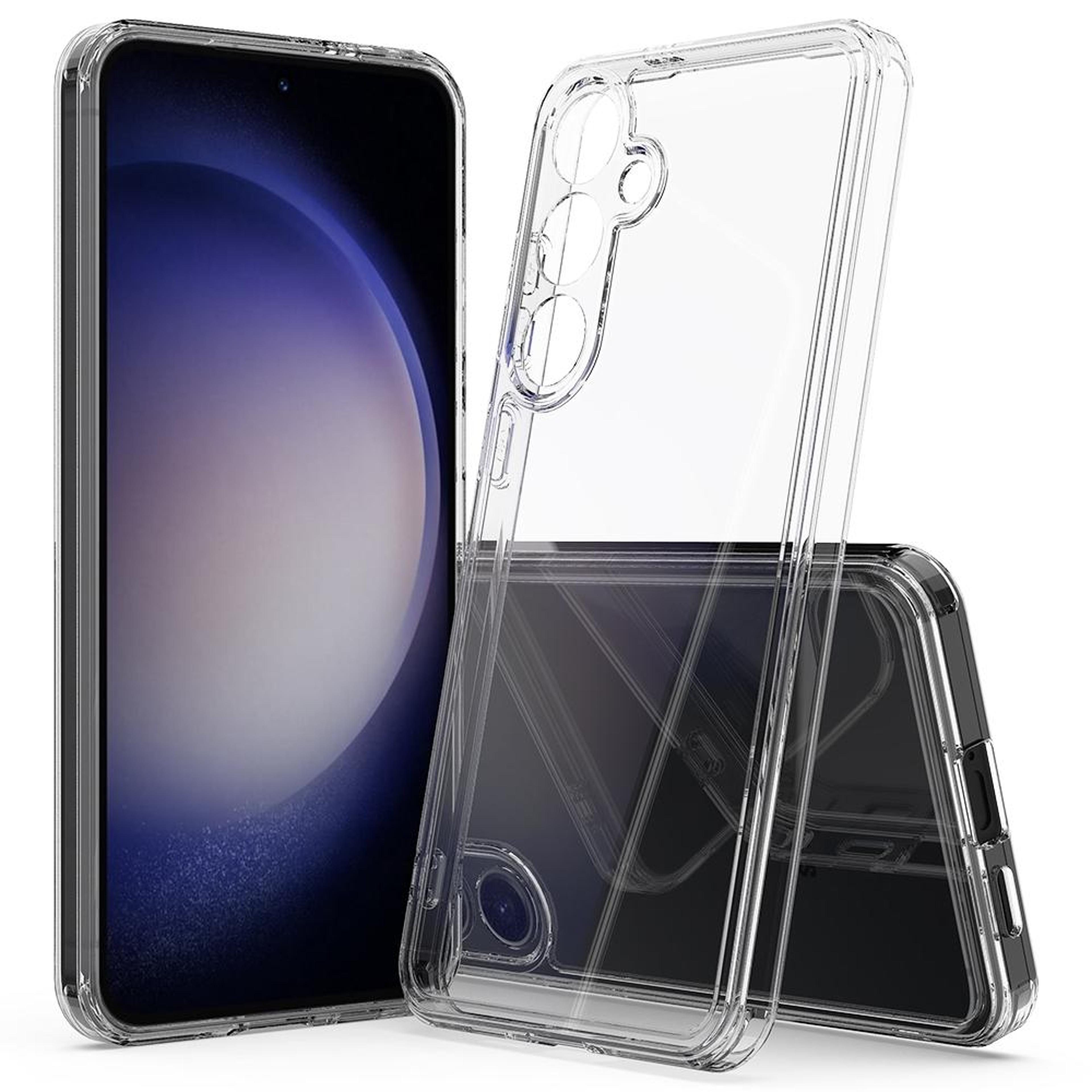 samsung galaxy s25 clear phone case scratchproof transparent acrylic tpu protective cover