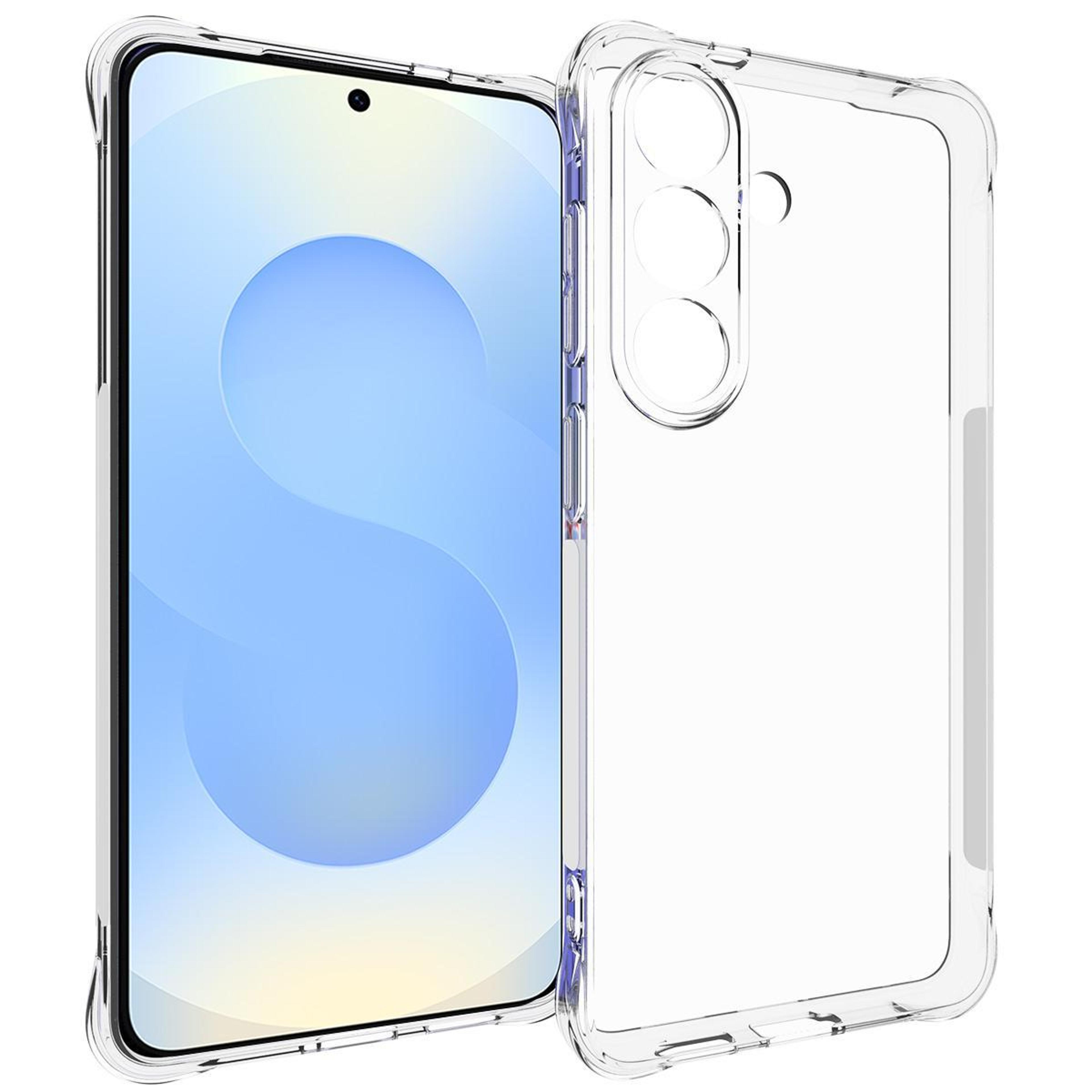 enkay hat-prince galaxy s26 clear case shockproof transparent tpu phone case slim protective cover