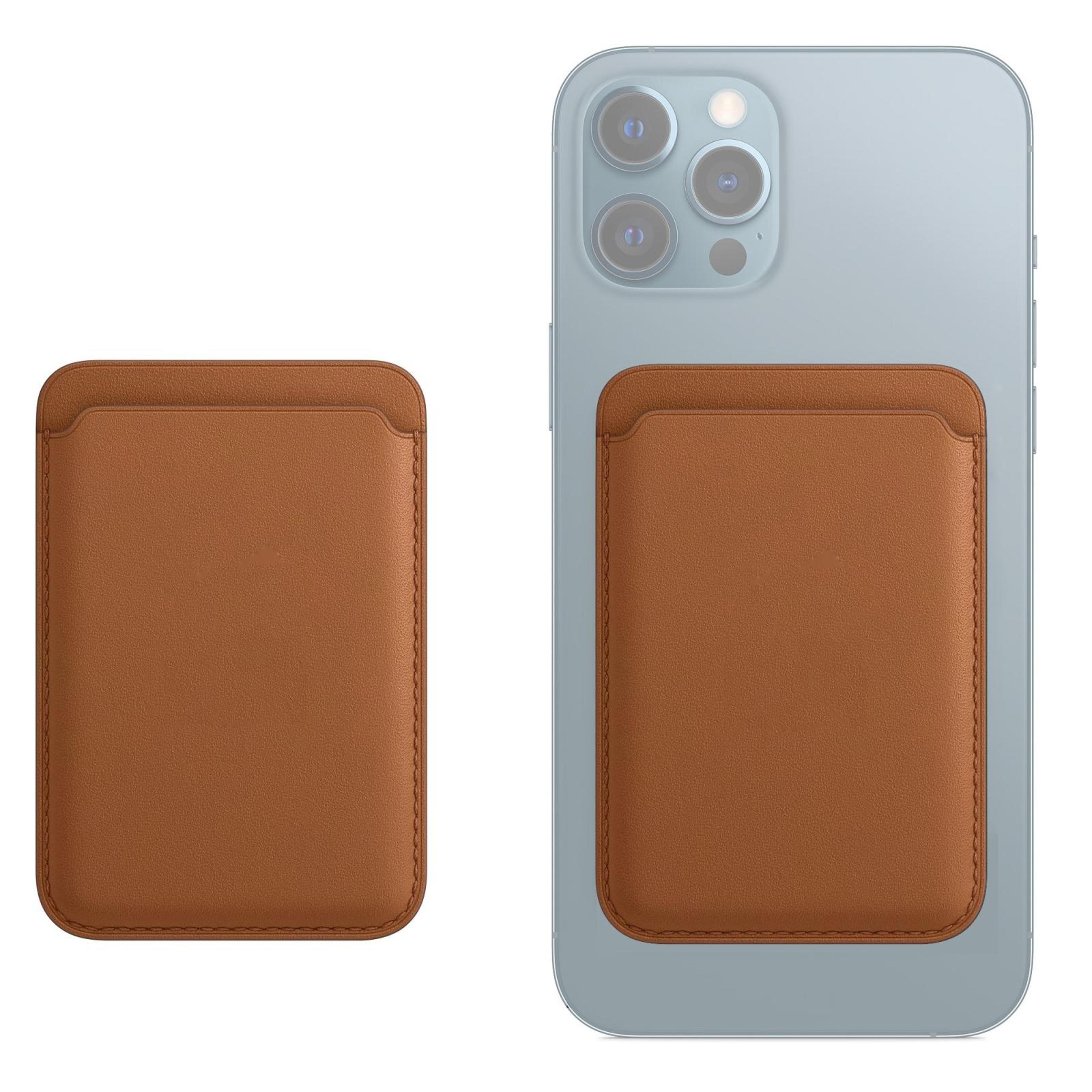 MagSafe Leather Wallet Card Holder For IPhone 12 Magnetic Card Pouch 10
