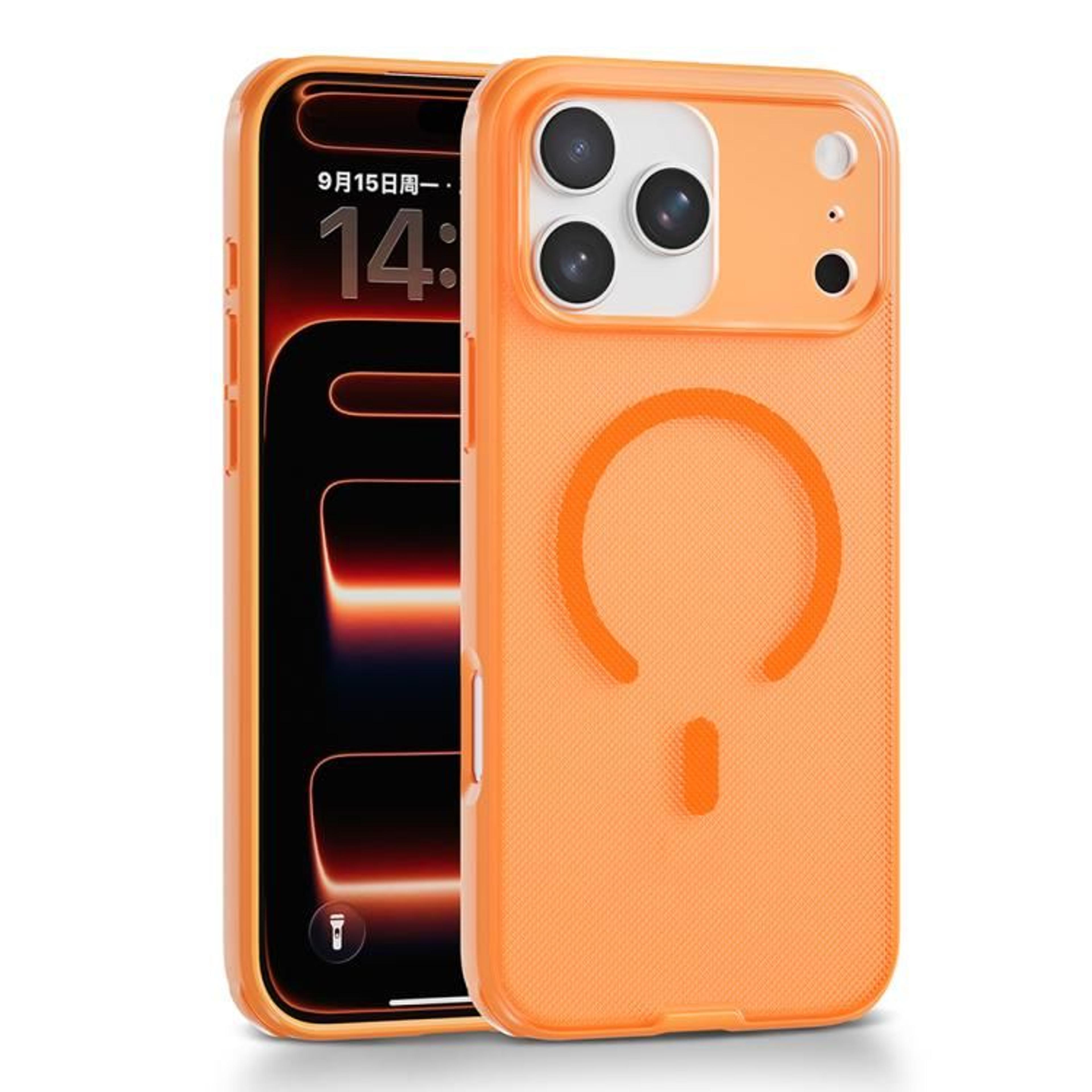 Magnetic IPhone 17 Pro Case MagSafe Compatible Frosted Shockproof Protective Cover 11
