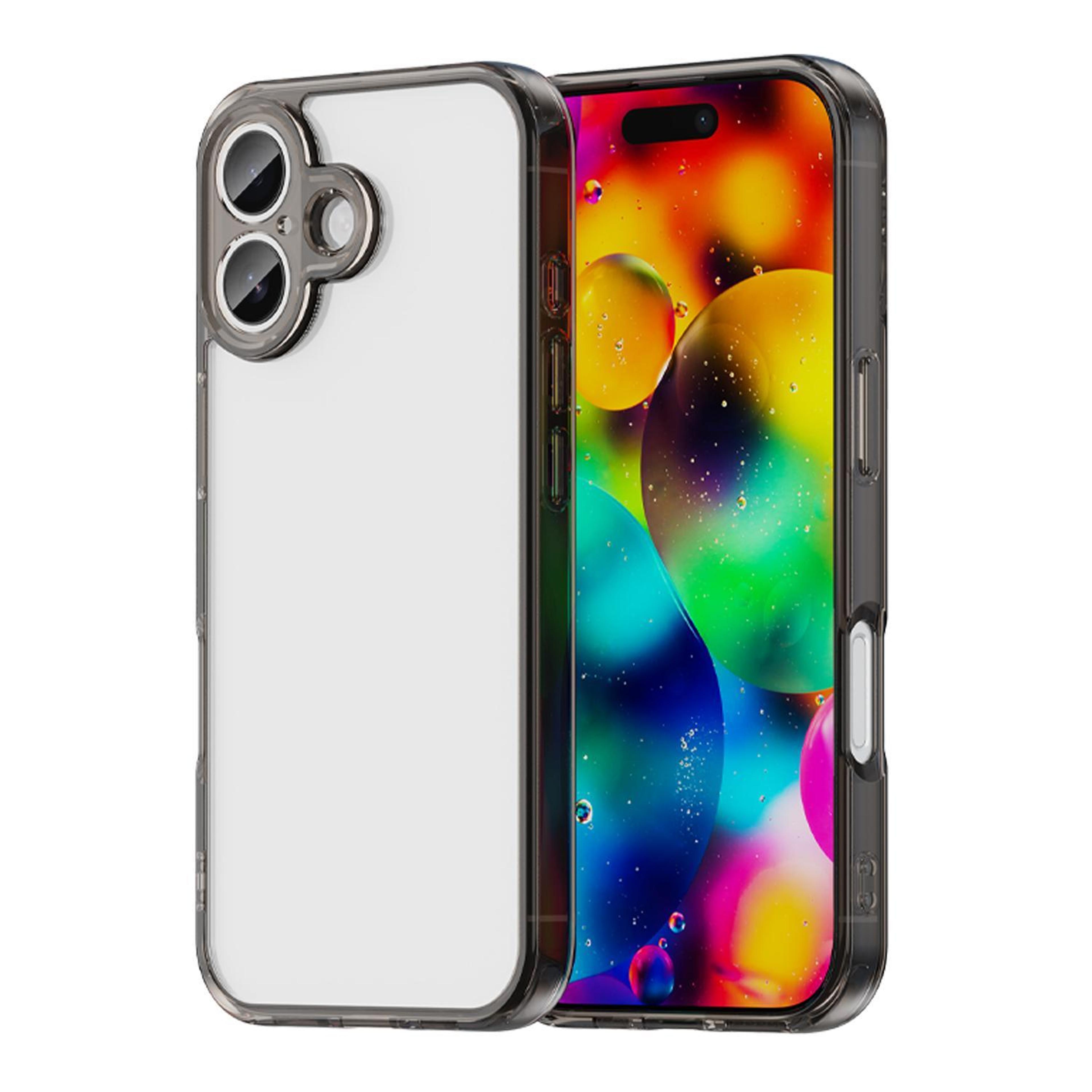 IPhone 17 Shockproof Phone Case Clear TPU PC Hybrid Airbag Protective Cover 0