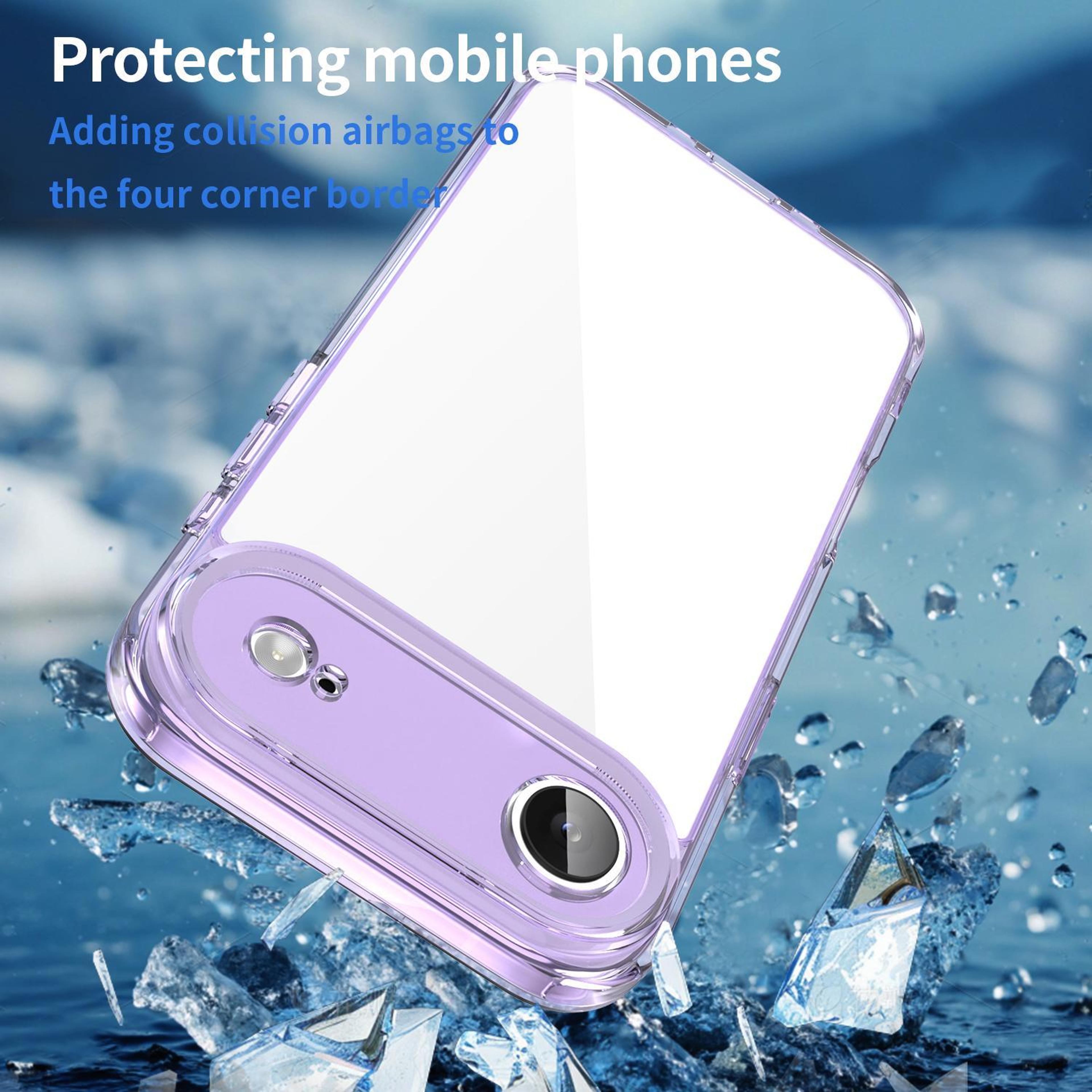 IPhone Air Shockproof Phone Case Hybrid TPU PC Protective Cover With Airbag Corners 6