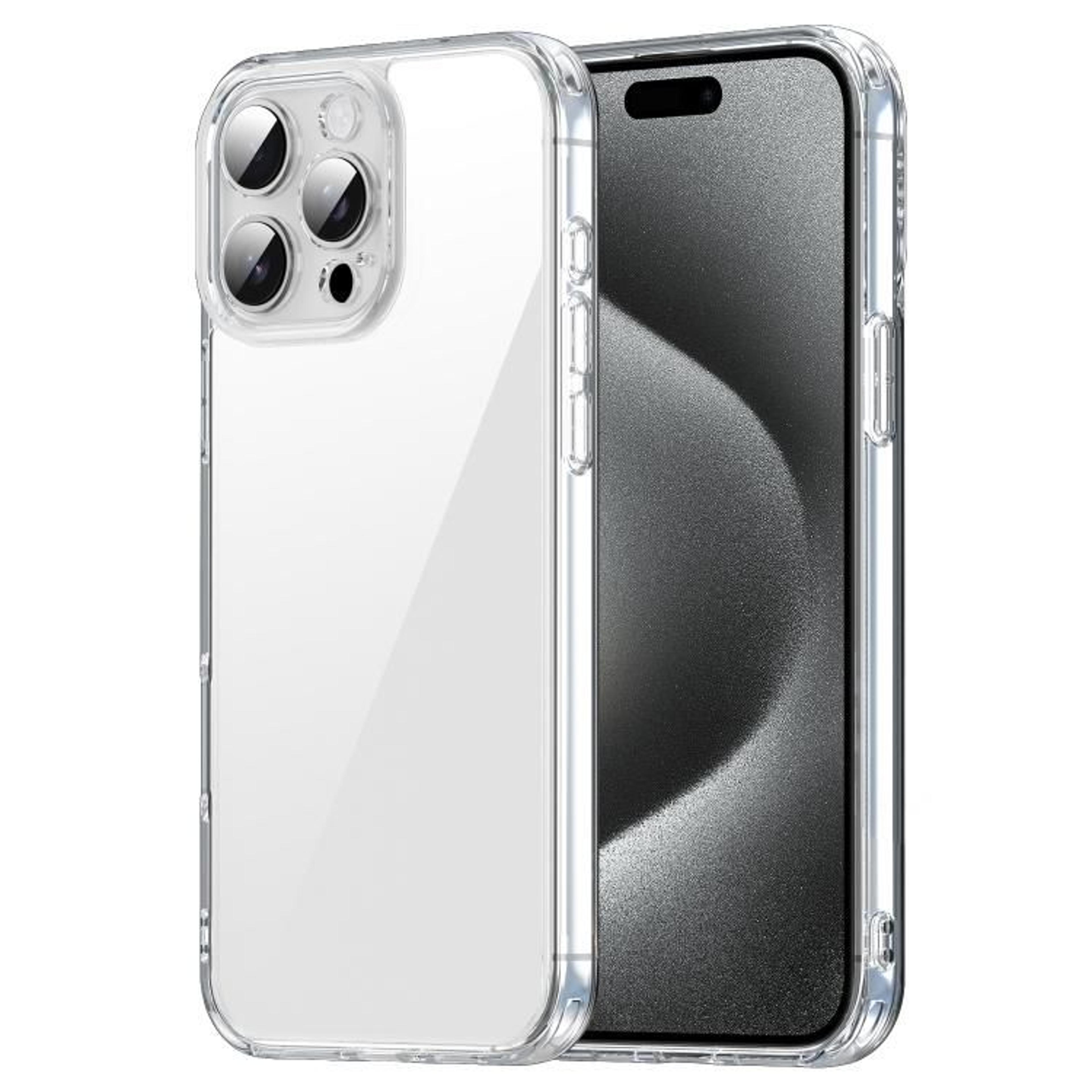 IPhone 15 Pro Max Shockproof Phone Case TPU PC Hybrid Airbag Protective Cover 7