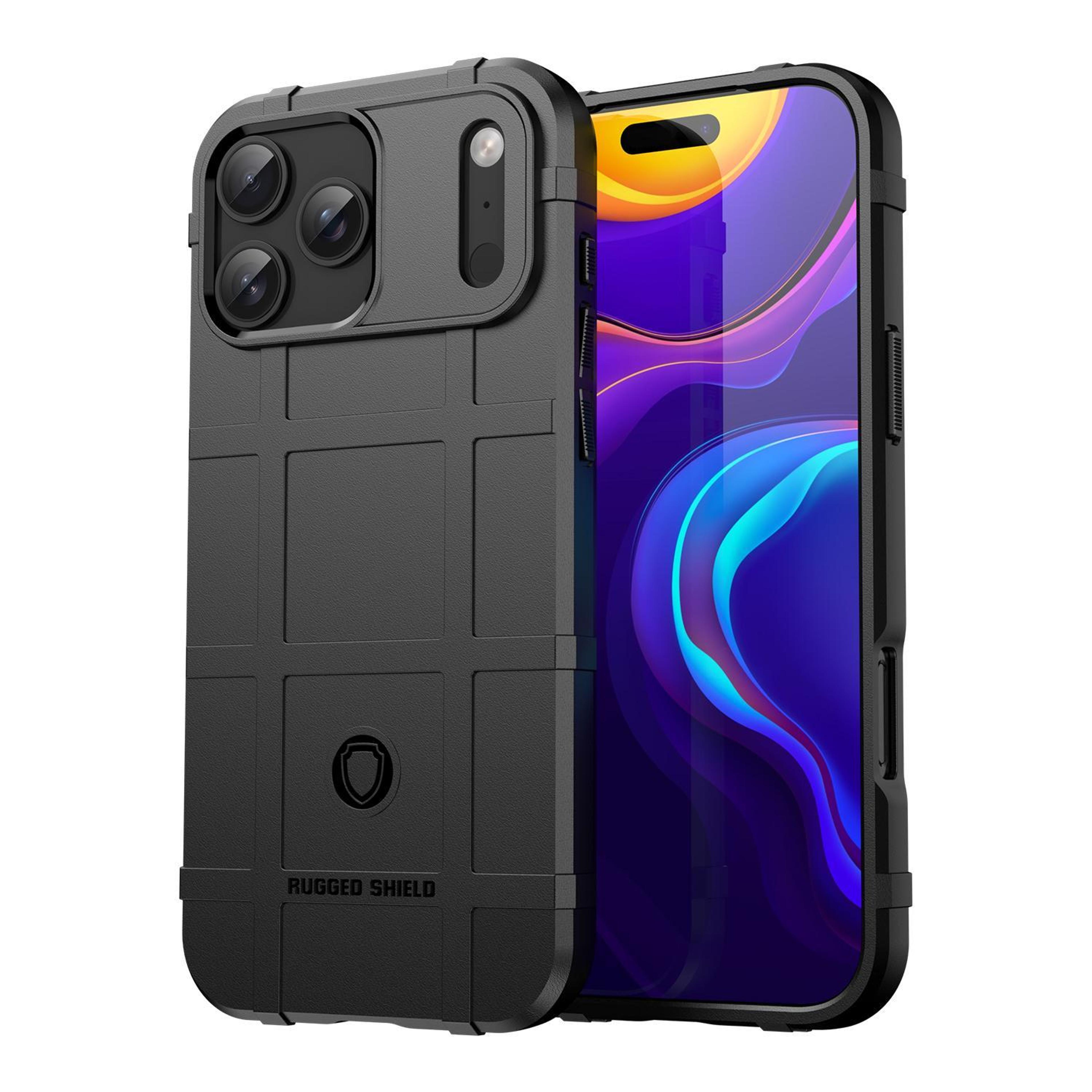 IPhone 17 Pro Max Shockproof TPU Full Coverage Protective Phone Case 0