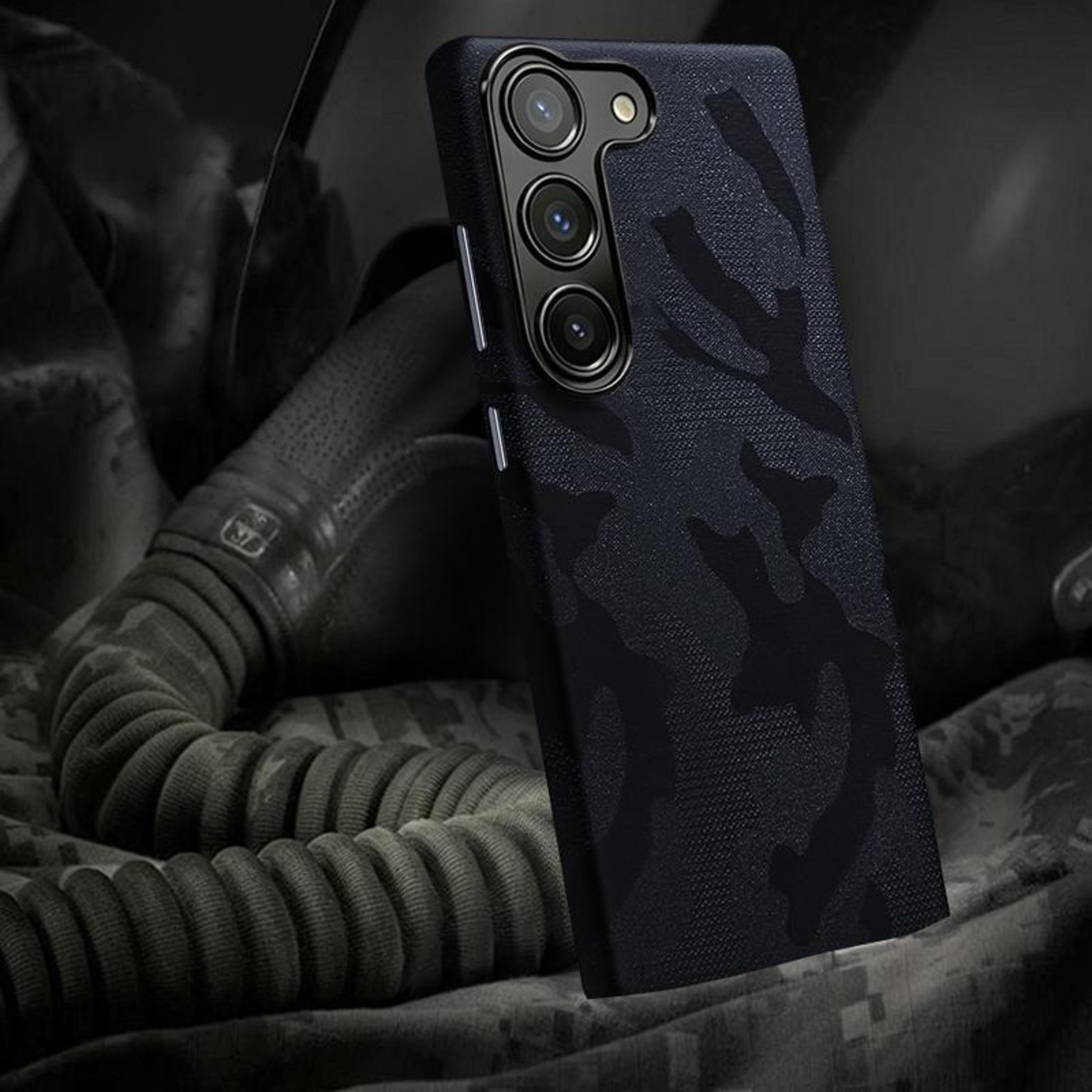 Samsung Galaxy S26 Plus Magnetic Shockproof Full Coverage Camouflage Phone Case 0