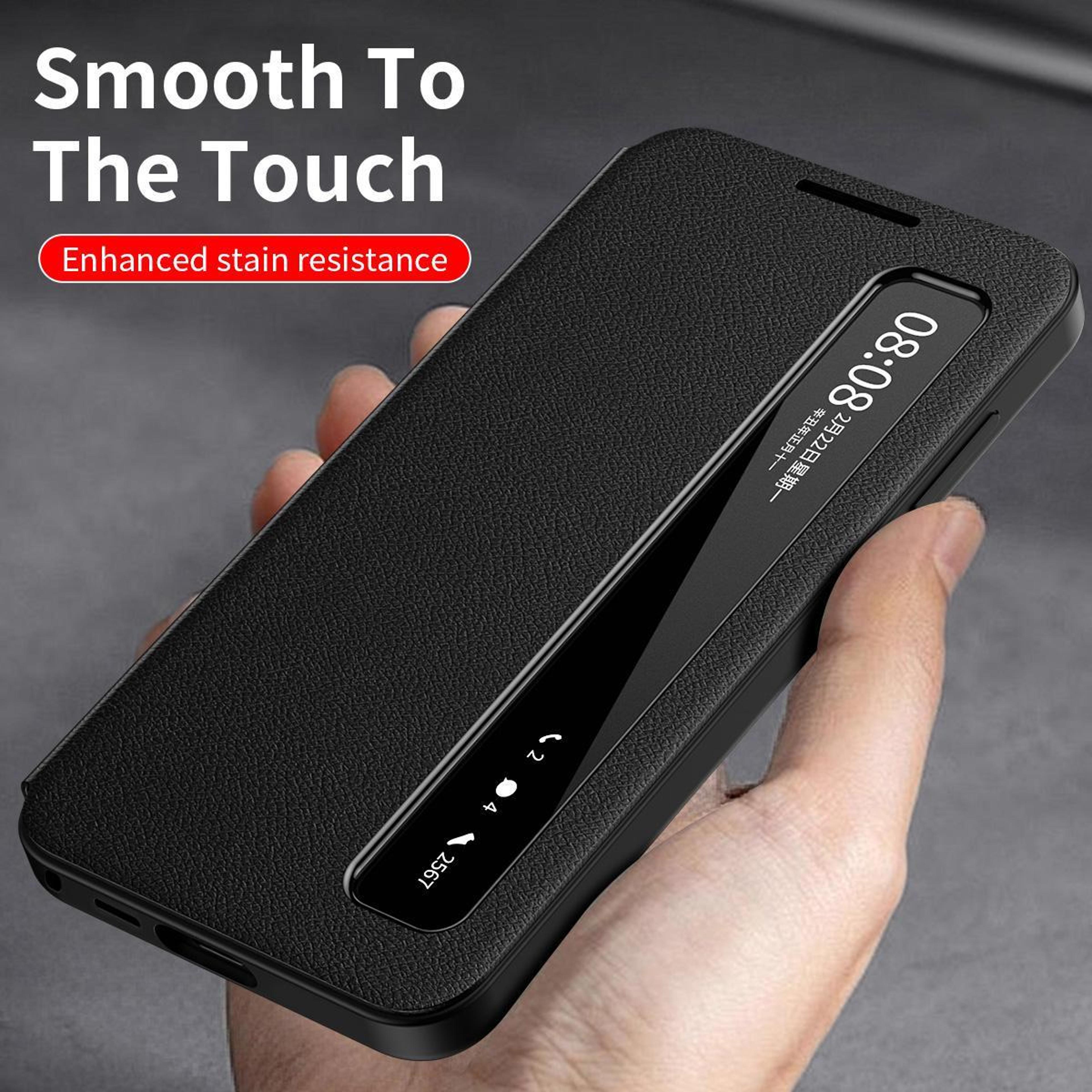 Galaxy S26 Ultra Smart View Window Leather Phone Case Protective Flip Cover 3