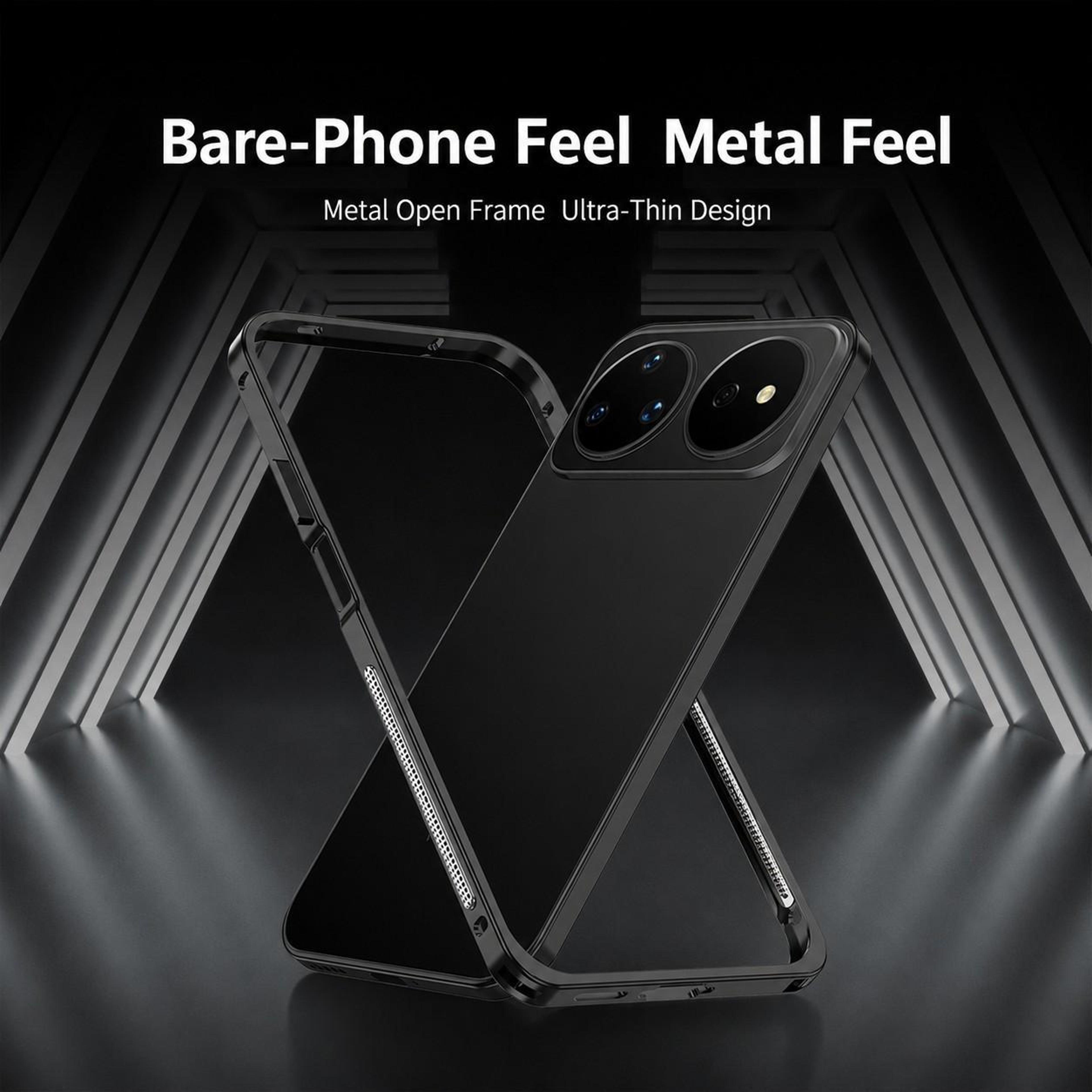Premium Huawei Nova 16z Case With Metal Frame Heat Dissipation Protective Cover 7