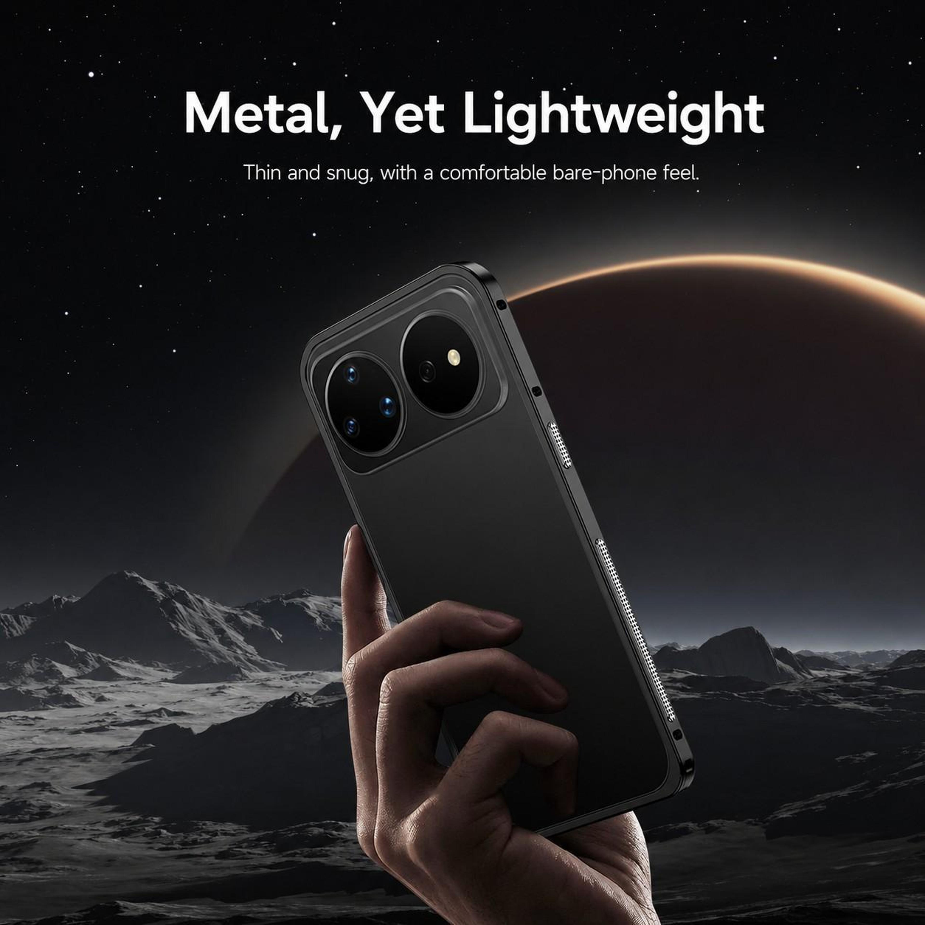 Huawei Nova 16 Metal Frame Phone Case With Heat Dissipation Slim Protective Cover 4