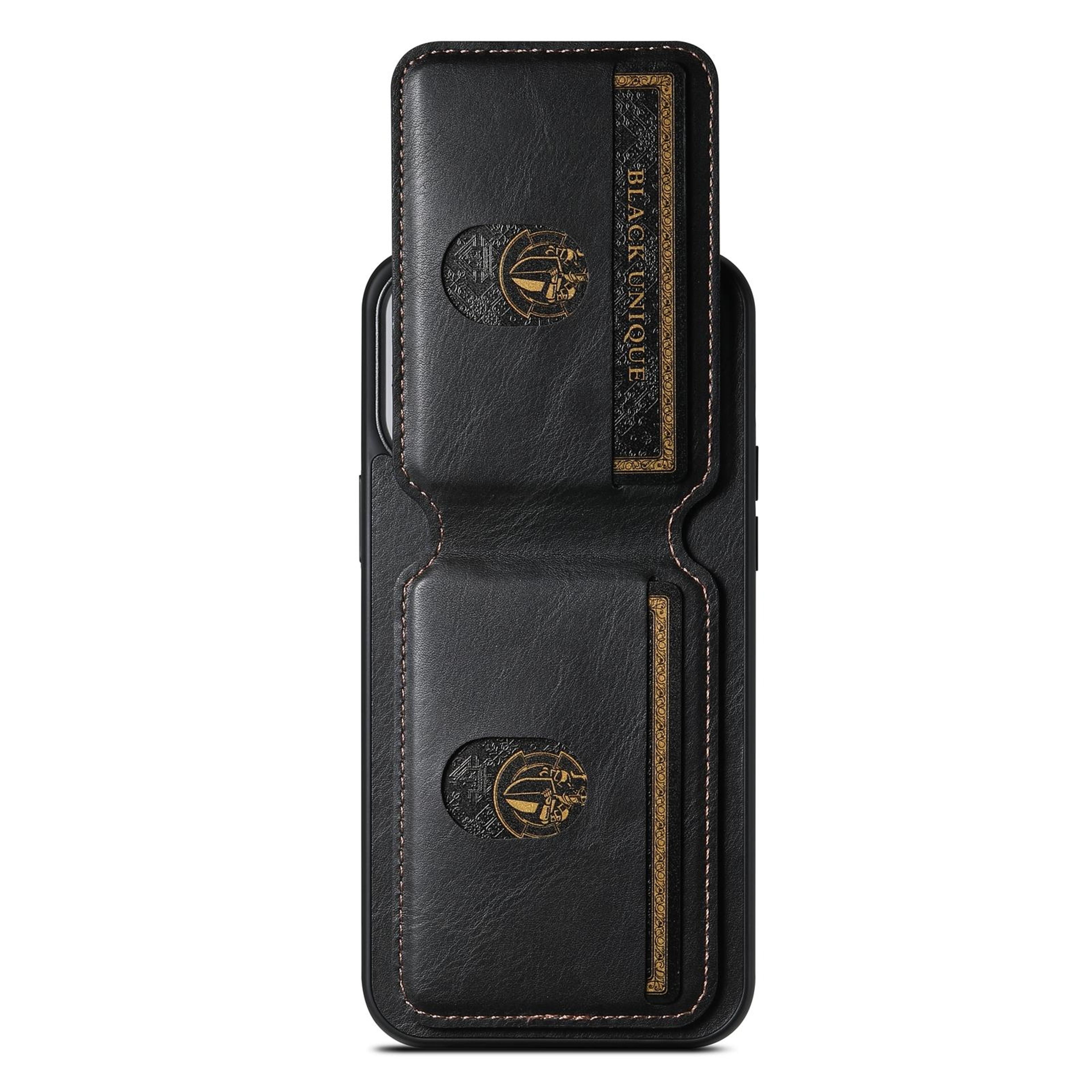 Suteni H02 IPhone 15 Plus Leather Wallet Case With Stand And Card Holder 3