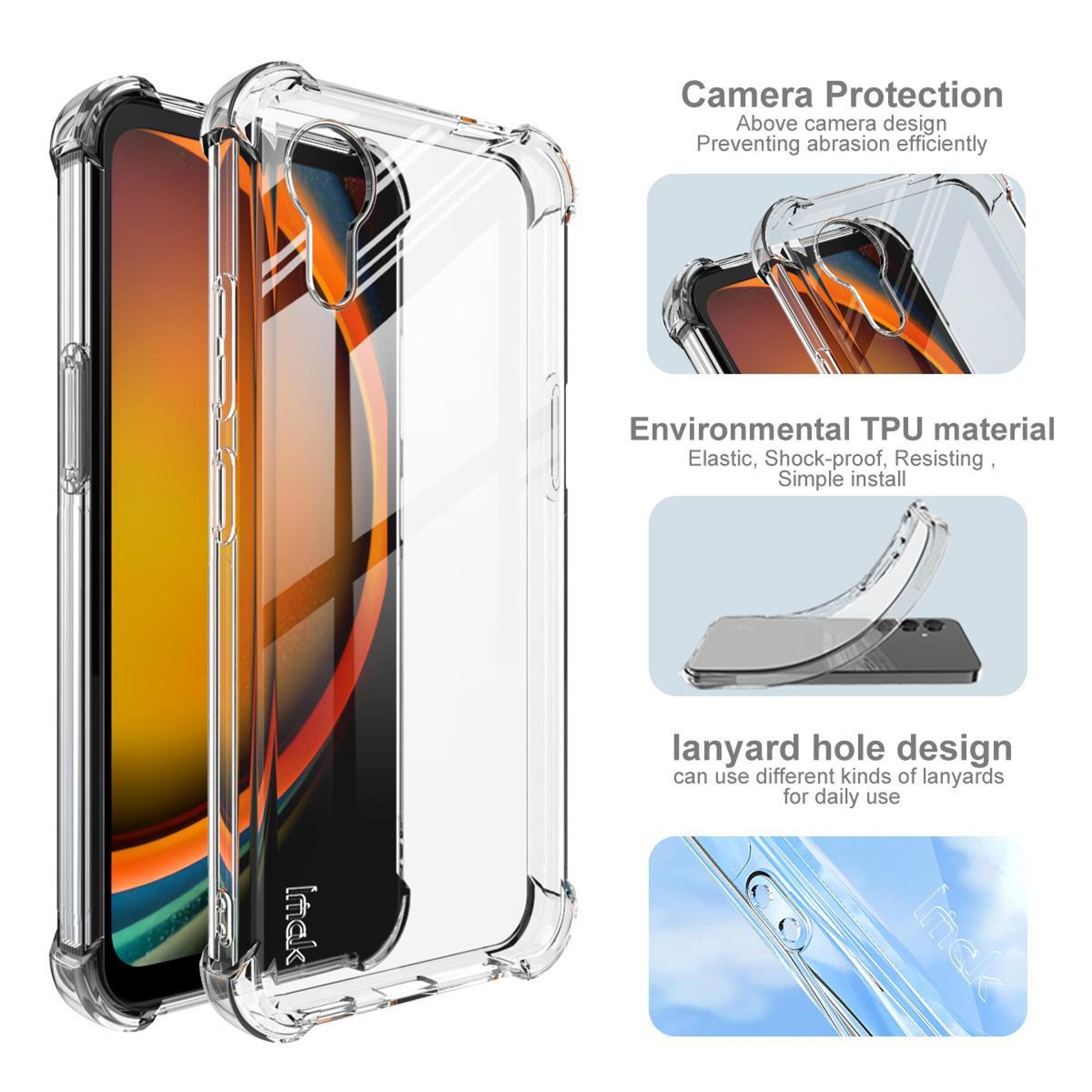 Imak Shockproof Samsung Galaxy XCover7 Case With Airbag TPU Protection  Camera Guard 4