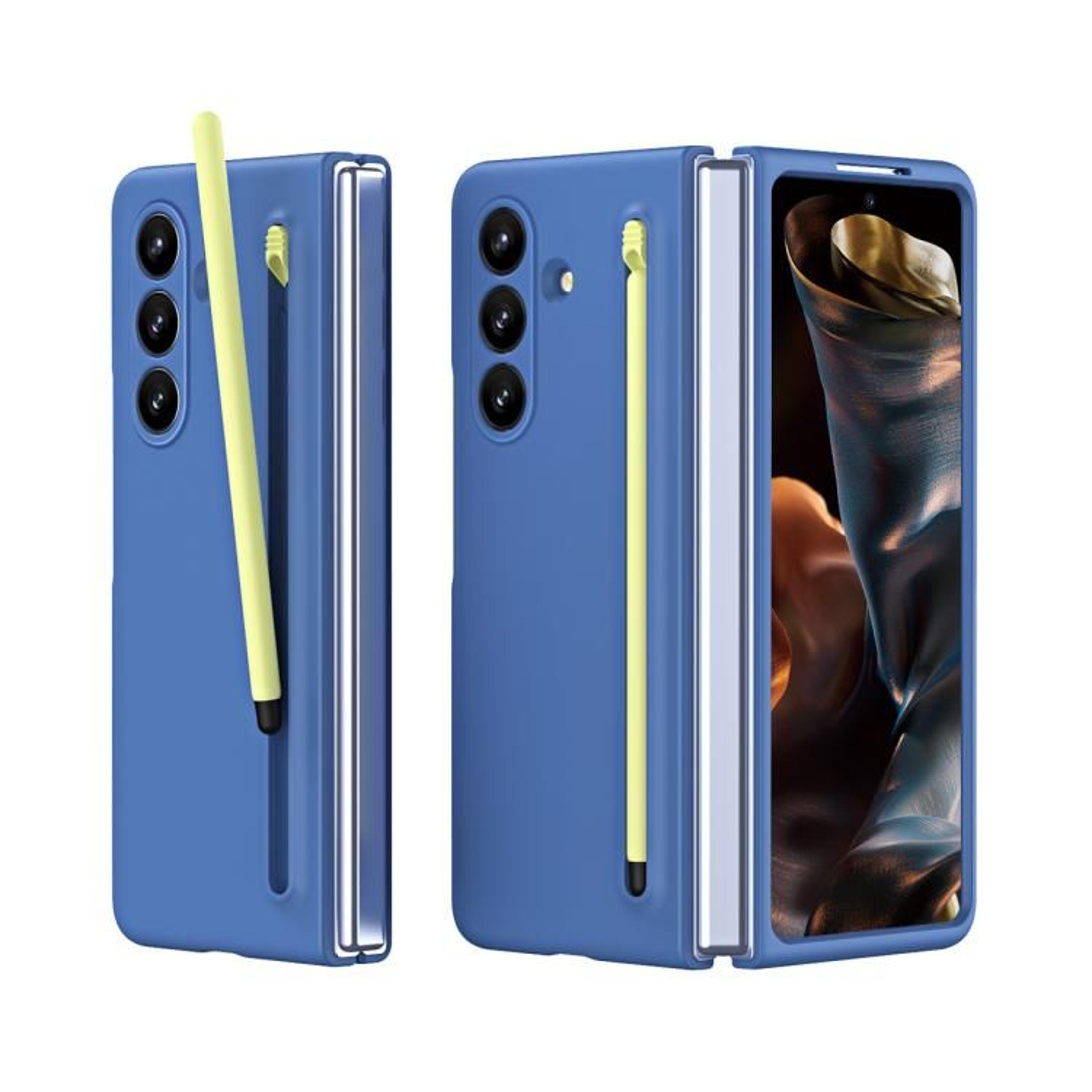 Galaxy Z Fold7 5G Shockproof Phone Case With Skin Feel Finish  Mirror Design Slim Protective Cover 7