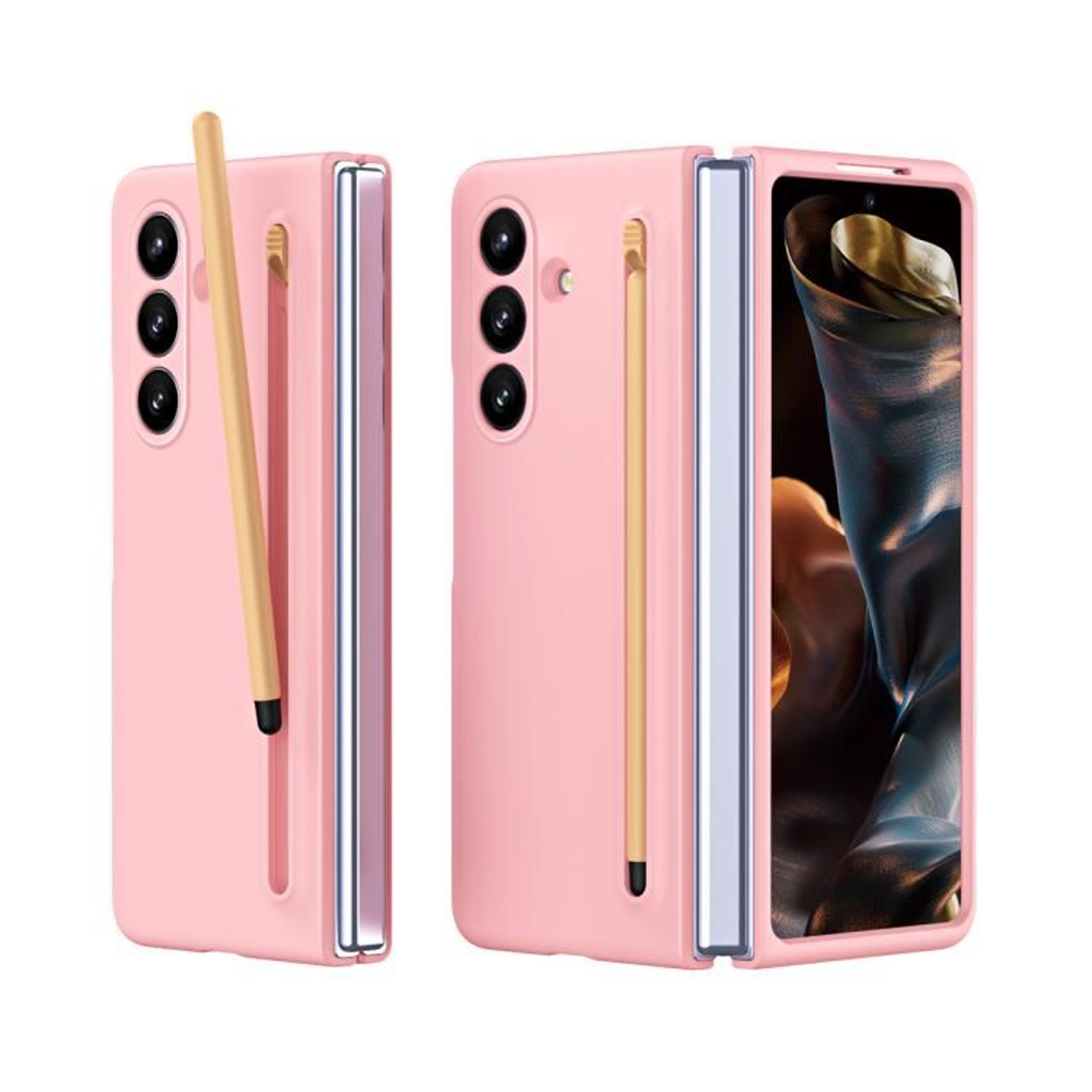 Galaxy Z Fold7 5G Shockproof Phone Case With Skin Feel Finish  Mirror Design Slim Protective Cover 11