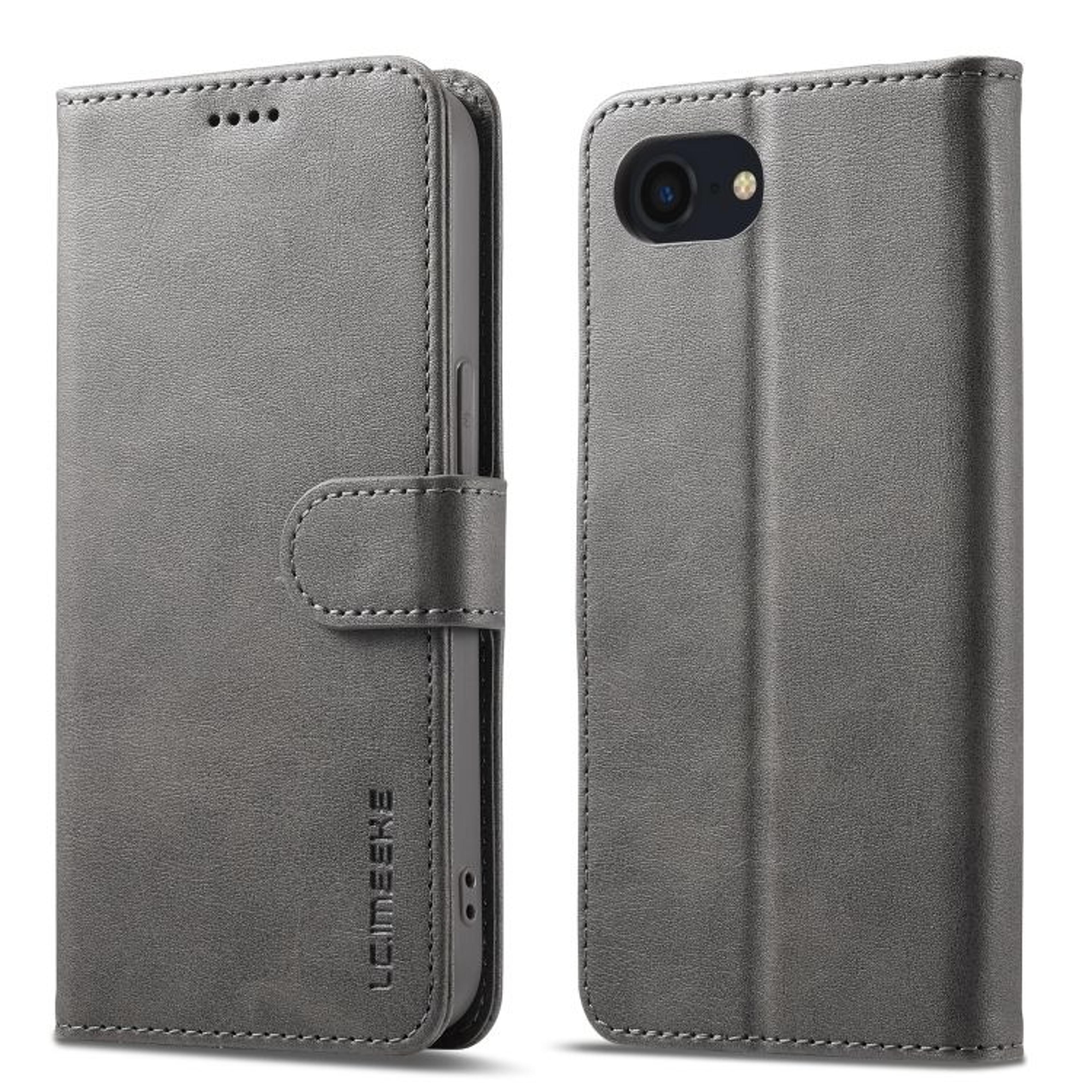 LCIMEEKE Leather Wallet Case For IPhone 16e  IPhone 17e With Stand  Card Holder 10