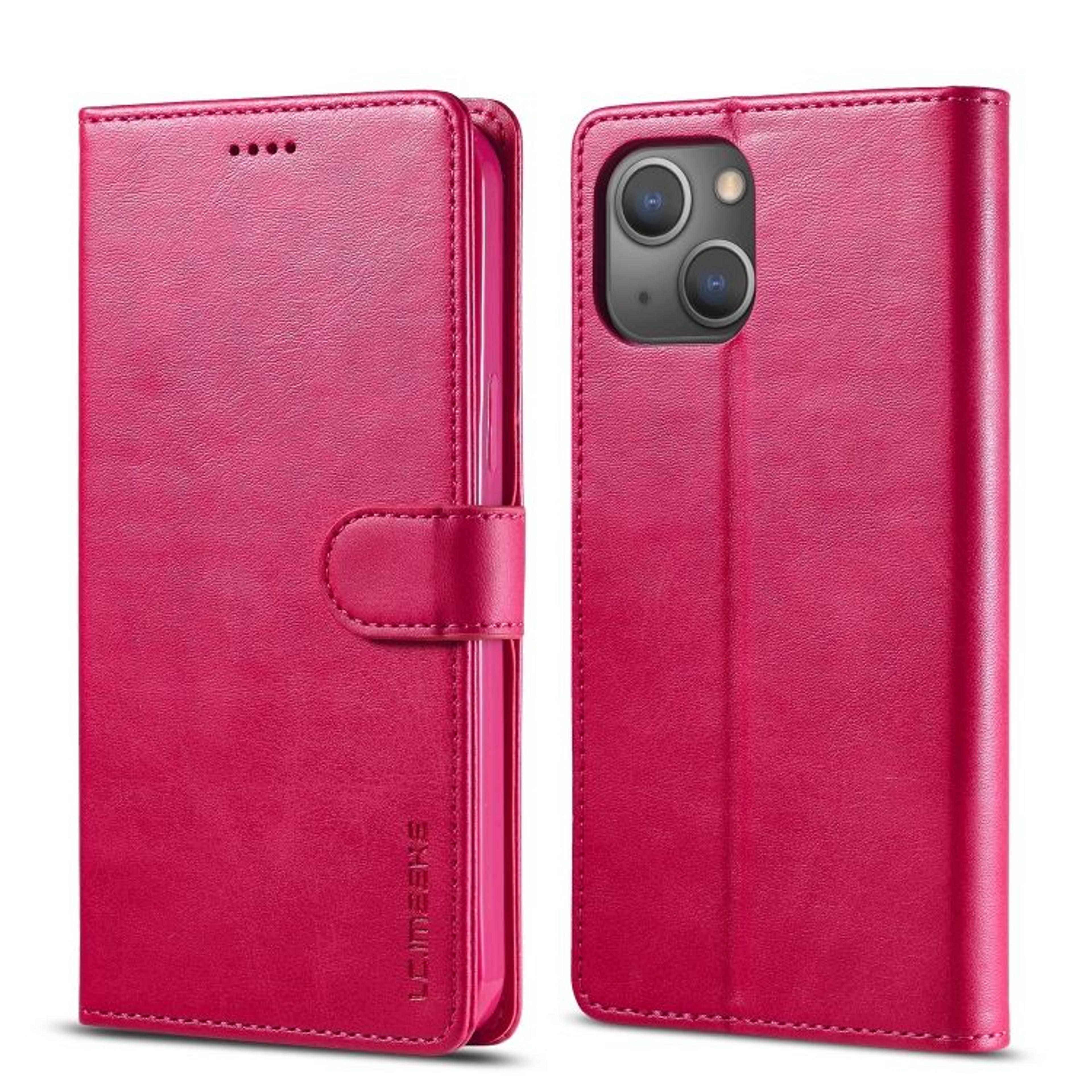IPhone 14 Plus Leather Wallet Case With Stand  Card Holder Flip Cover 7