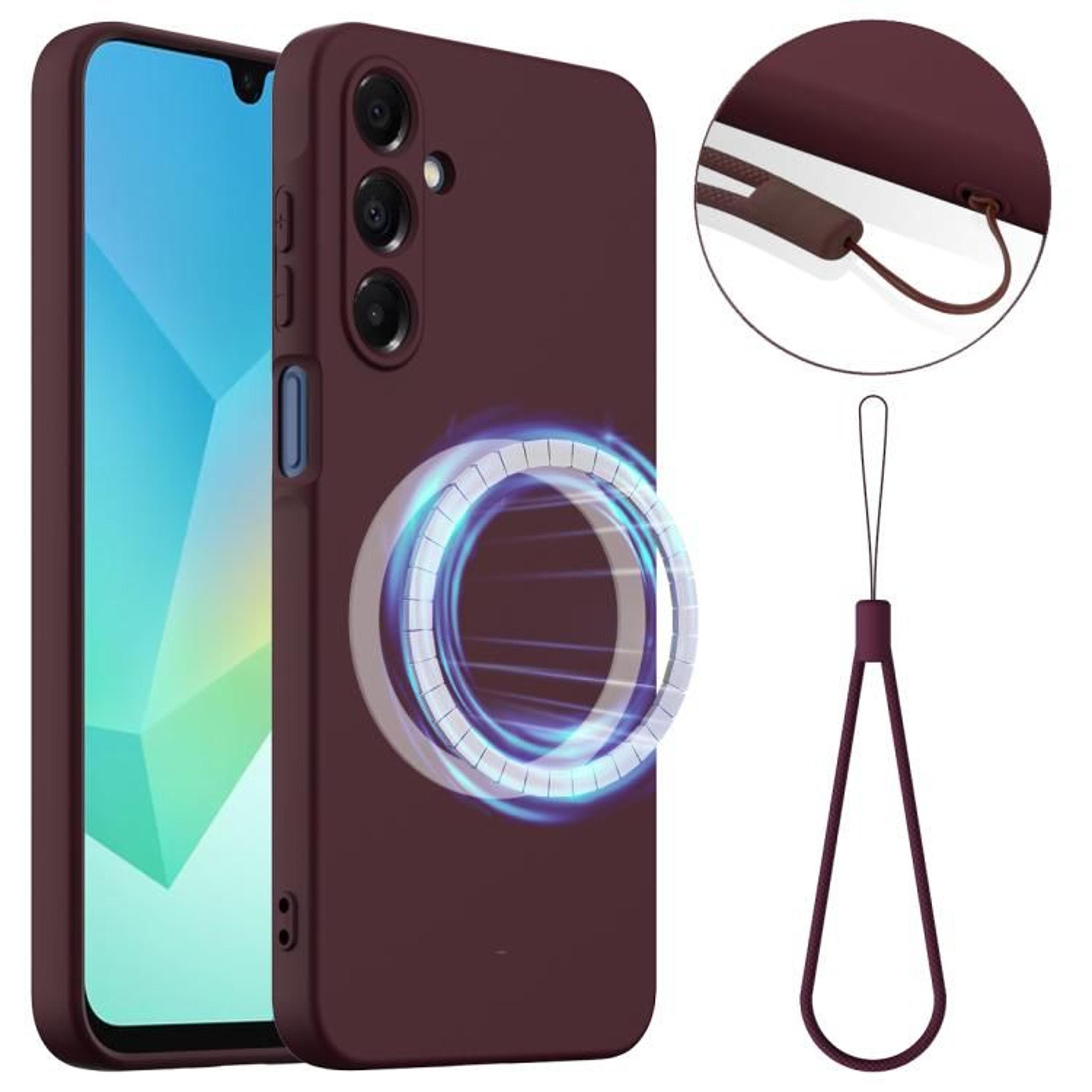 MagSafe Shockproof Silicone Phone Case For Samsung Galaxy A26 5G With Microfiber Lining 8